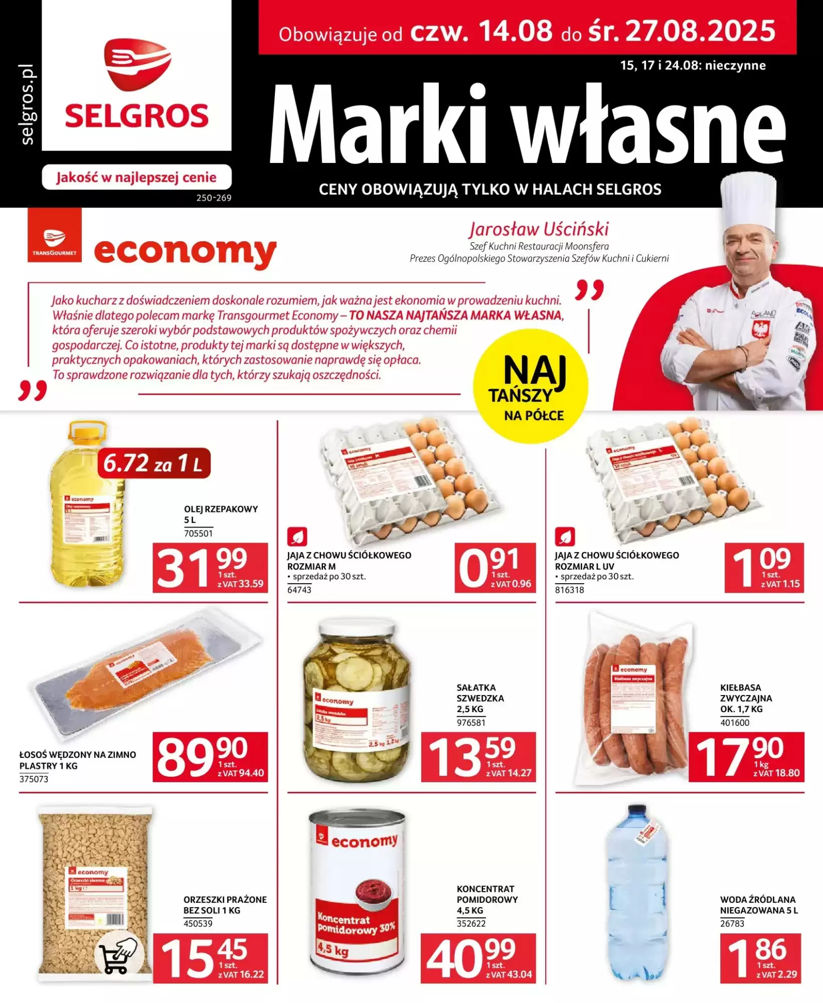 Selgros Gazetka 14.08.2025 - 27.08.2025