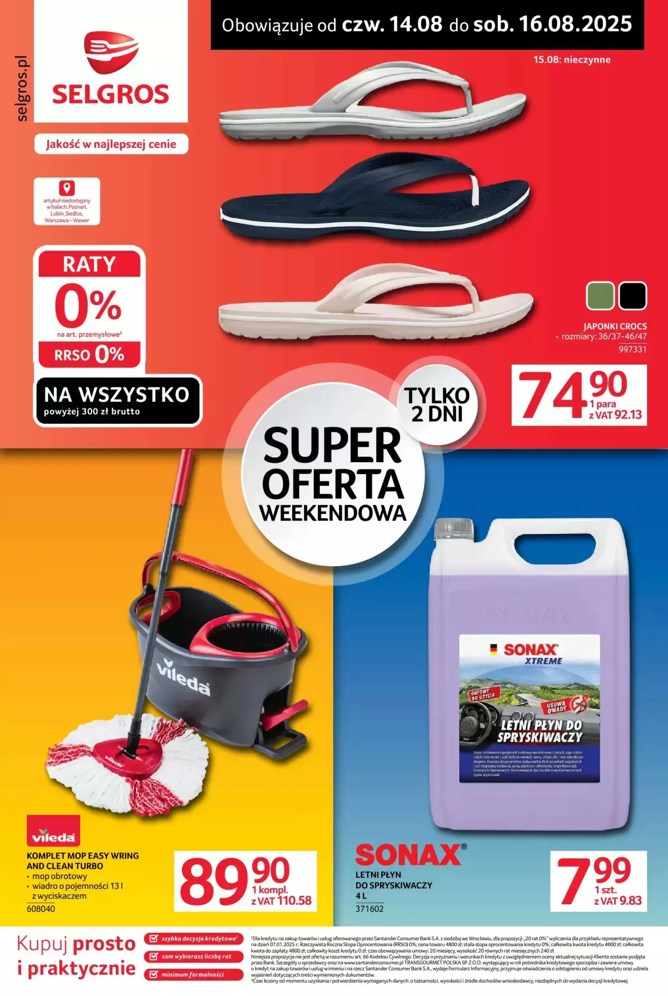 Selgros Gazetka 14.08.2025 - 16.08.2025