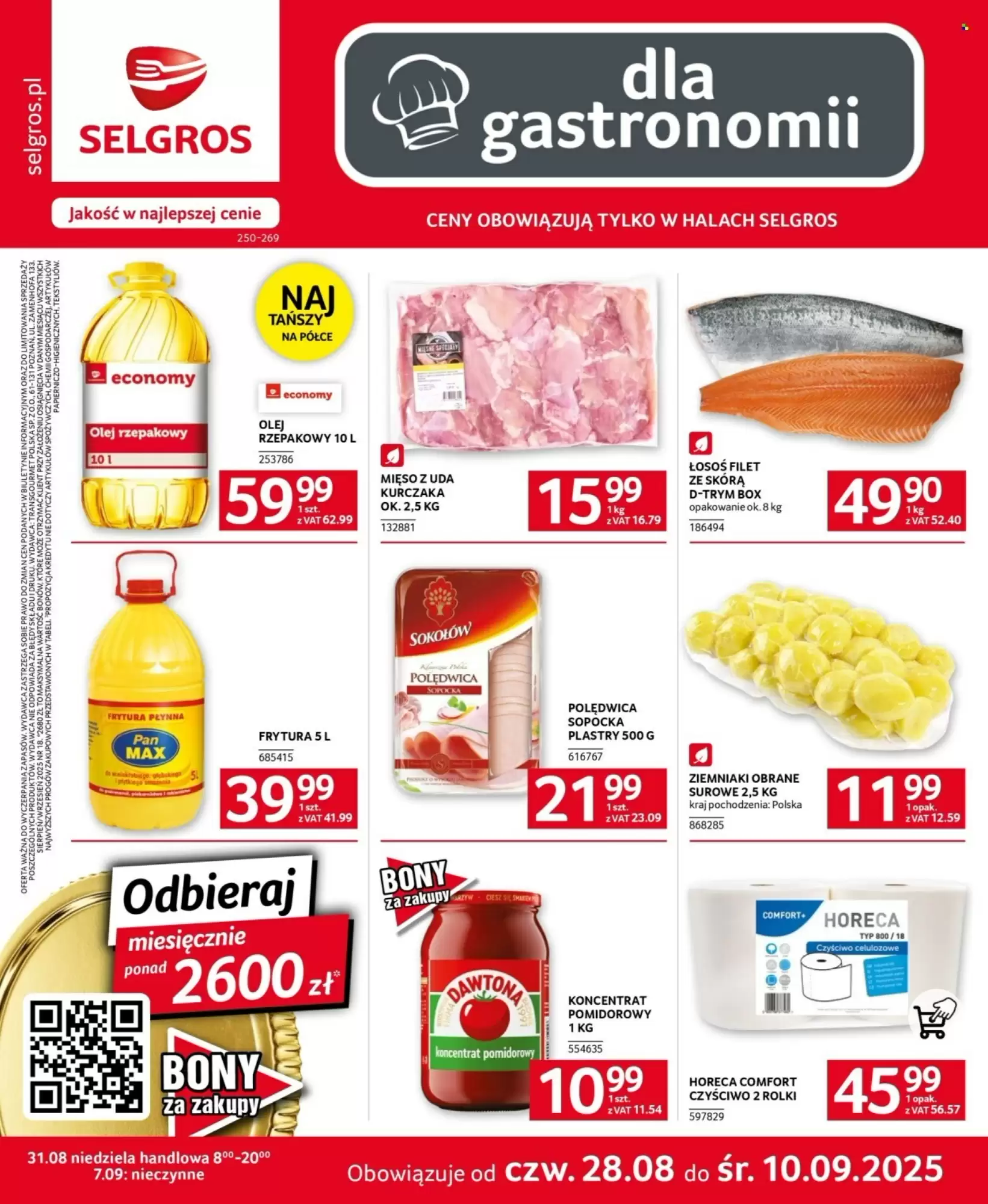 Selgros Gazetka 28.08.2025 - 10.09.2025