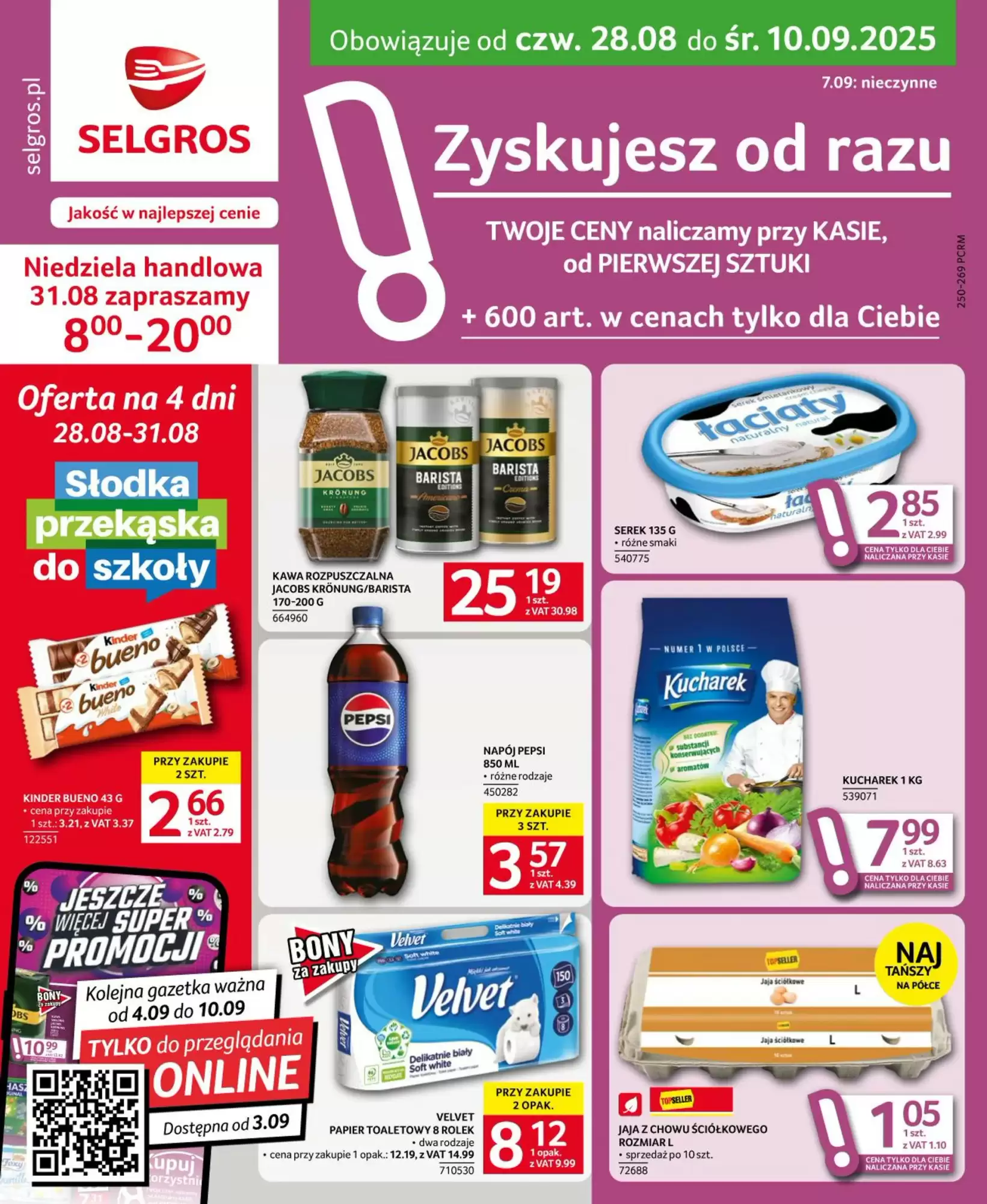 Selgros Gazetka 28.08.2025 - 10.09.2025
