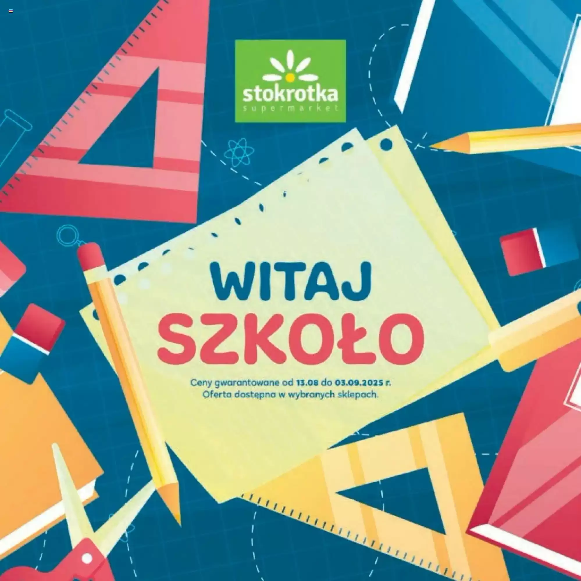 Stokrotka Gazetka 13.08.2025 - 03.09.2025