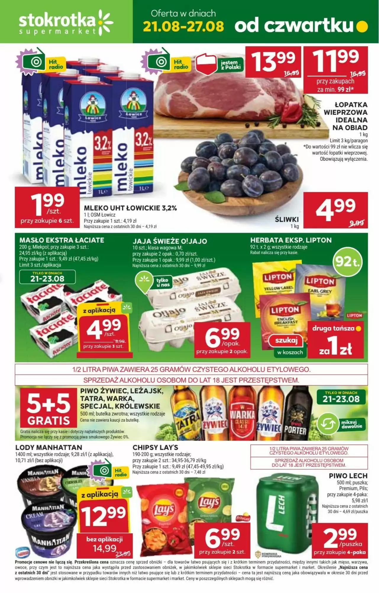 Stokrotka Gazetka 21.08.2025 - 27.08.2025