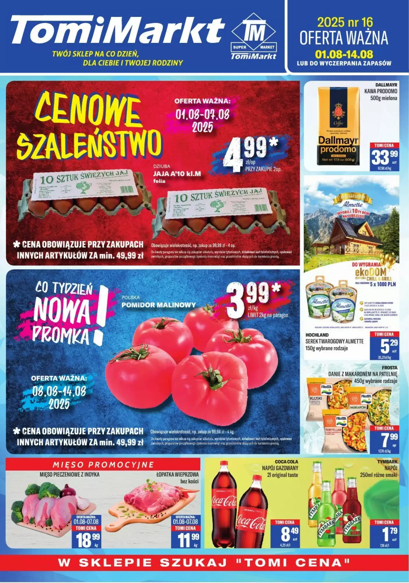Tomimarkt Gazetka 01.08.2025 - 14.08.2025