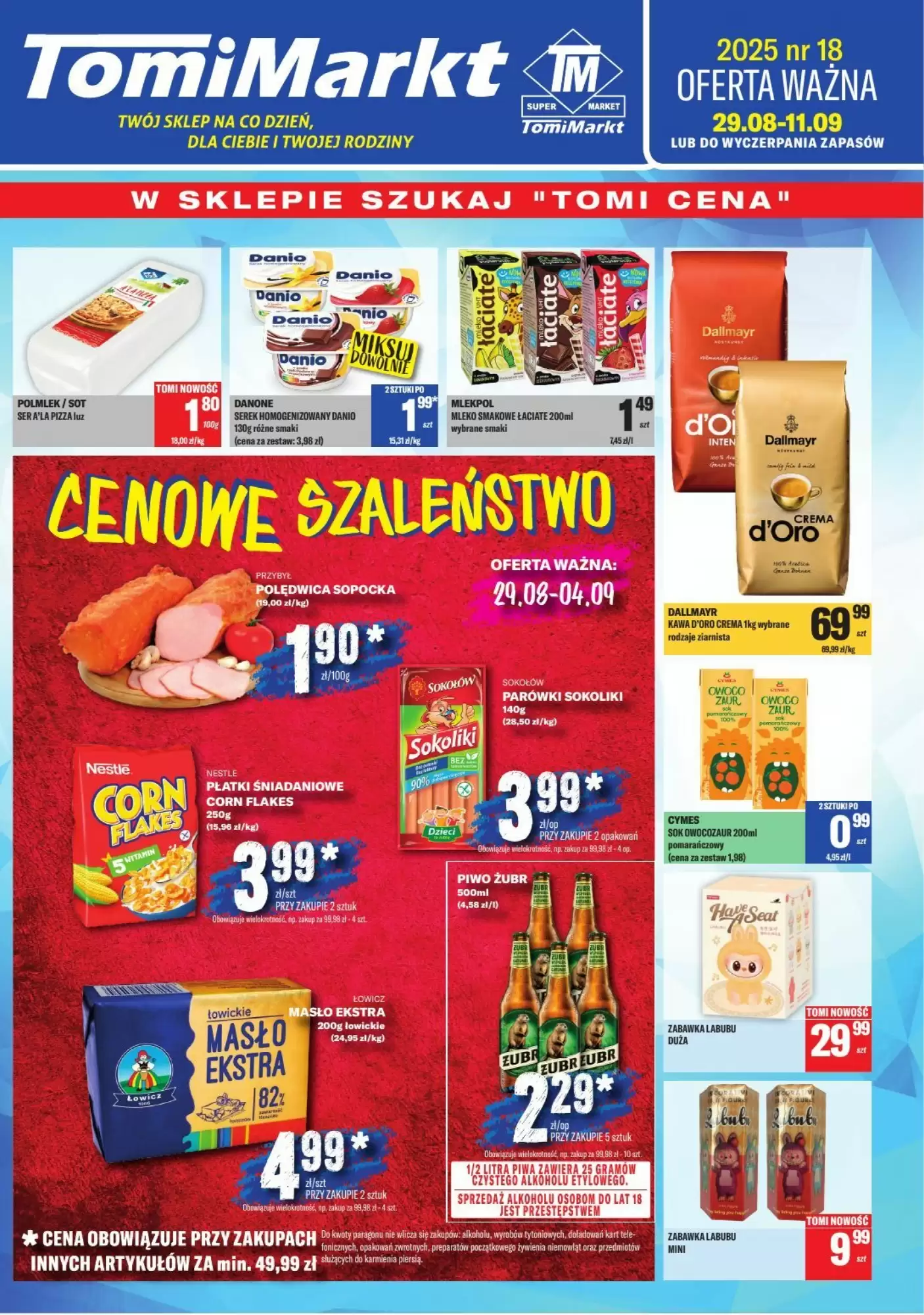 Tomimarkt Gazetka 29.08.2025 - 11.09.2025