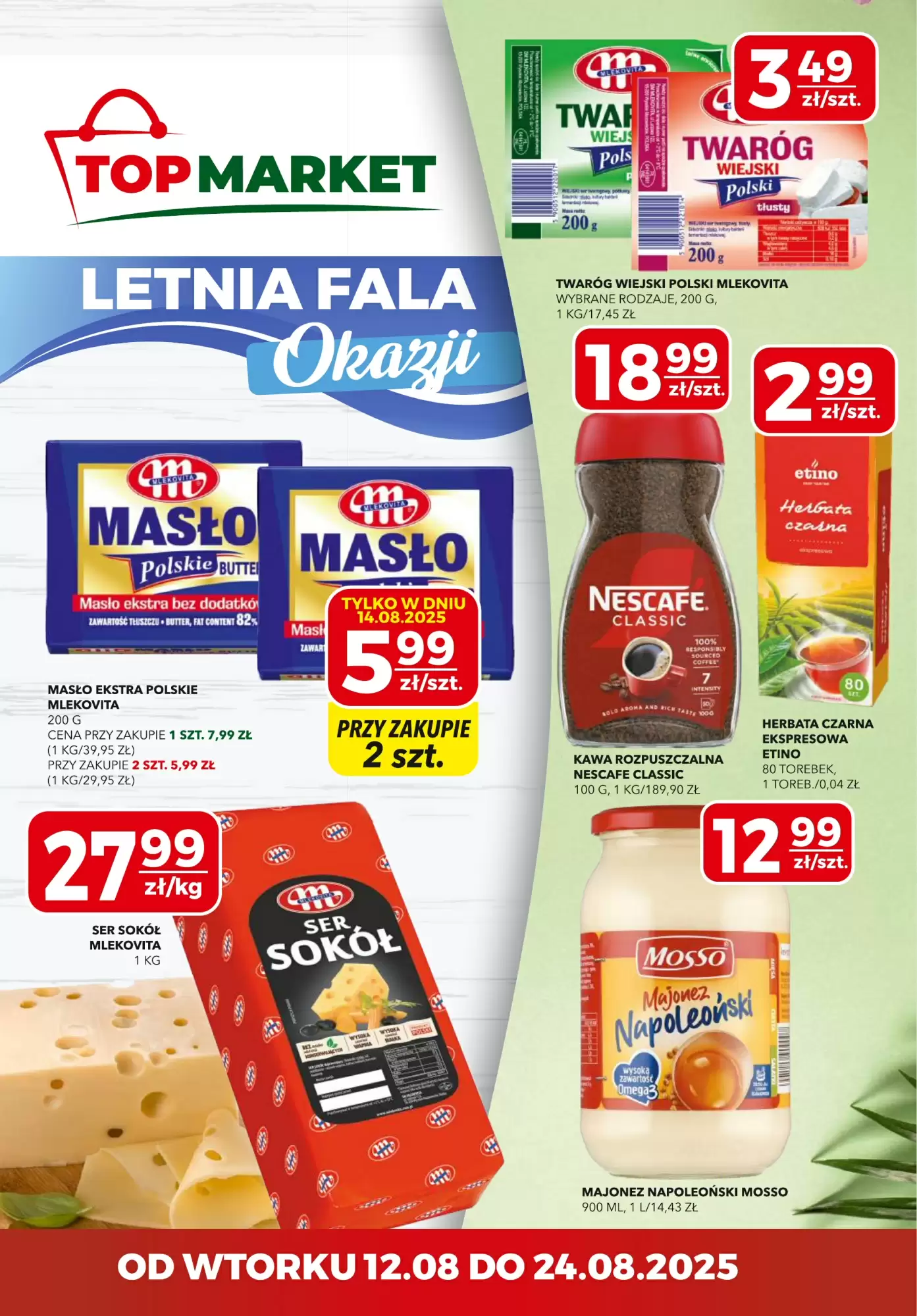 Top Market Gazetka 12.08.2025 - 24.08.2025