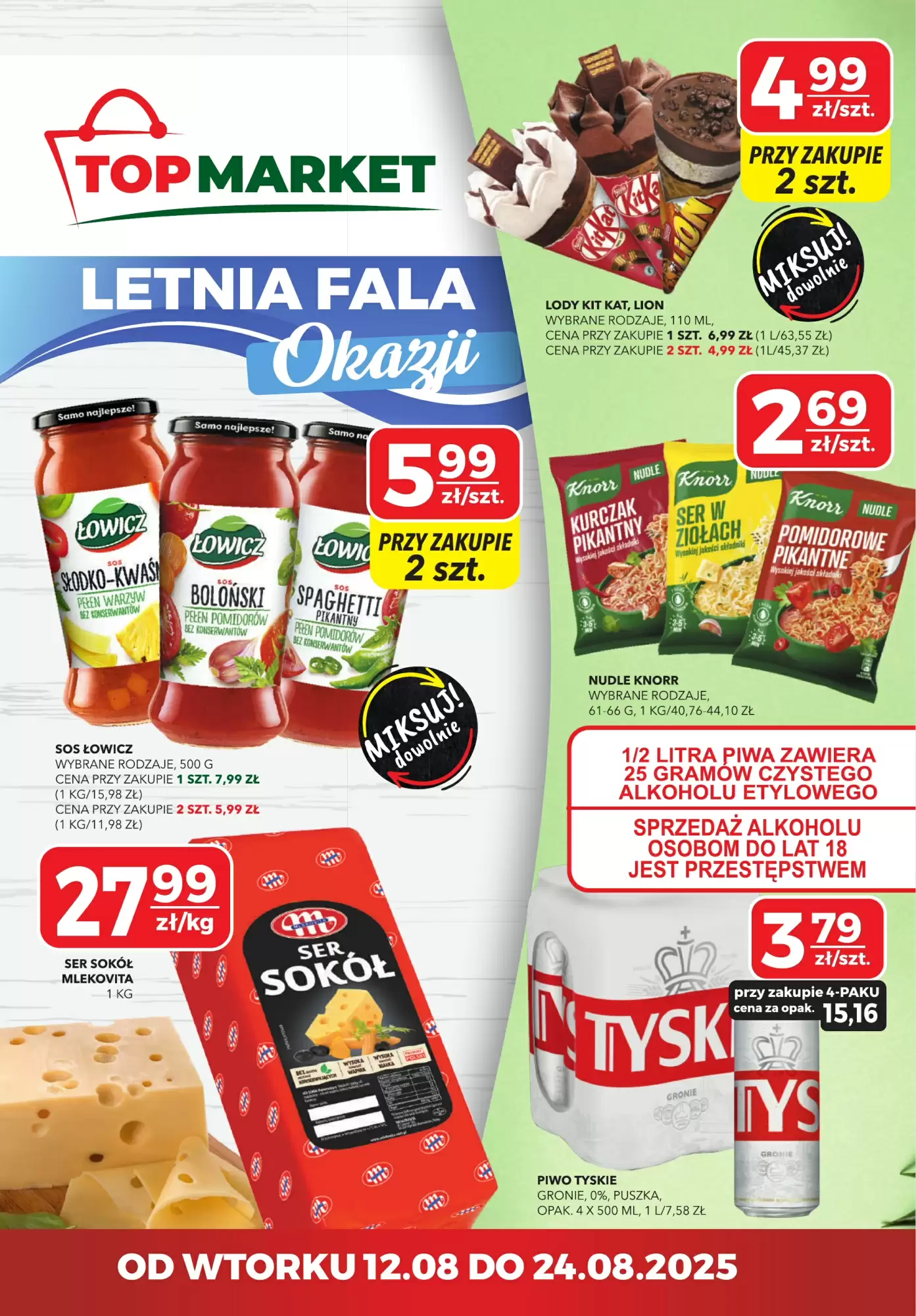 Top Market Gazetka 12.08.2025 - 24.08.2025