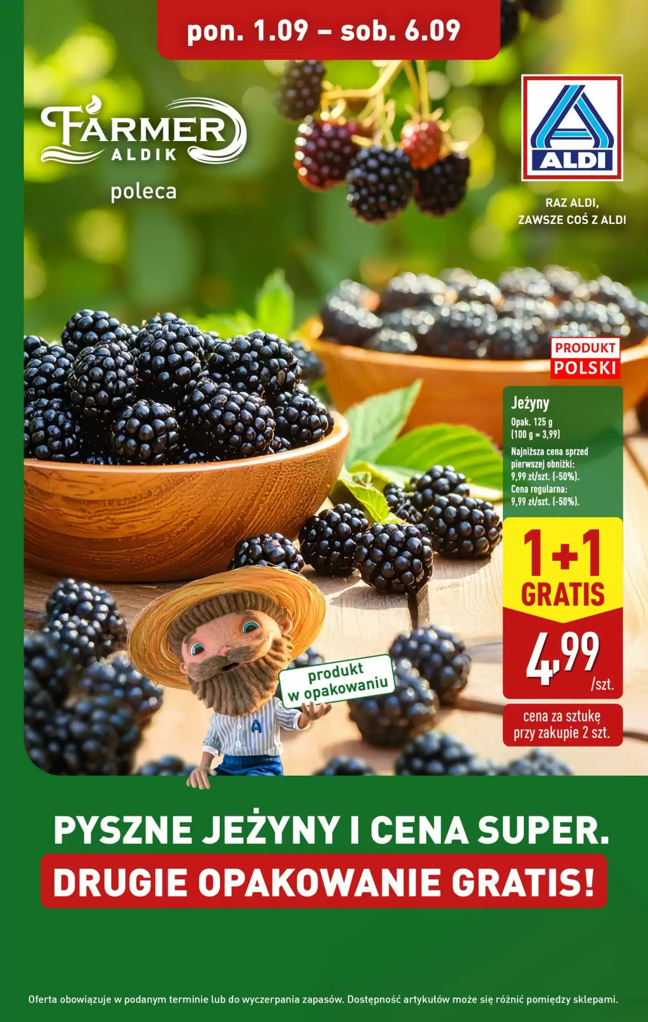 Aldi Gazetka 01.09.2025 - 06.09.2025