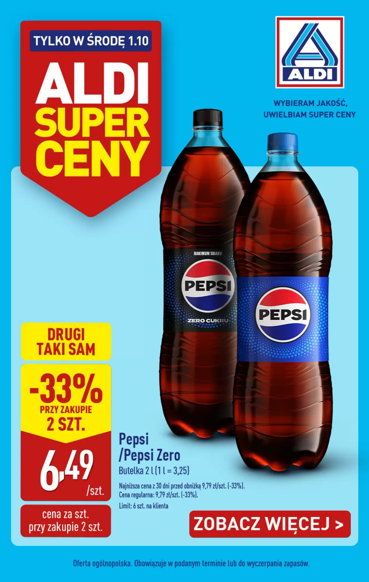 Aldi Gazetka 01.10.2025 - 01.10.2025