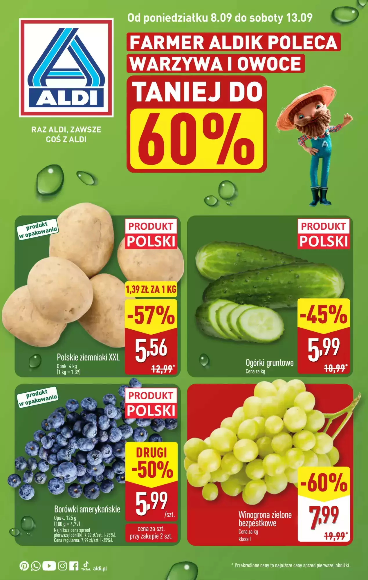 Aldi Gazetka 08.09.2025 - 13.09.2025