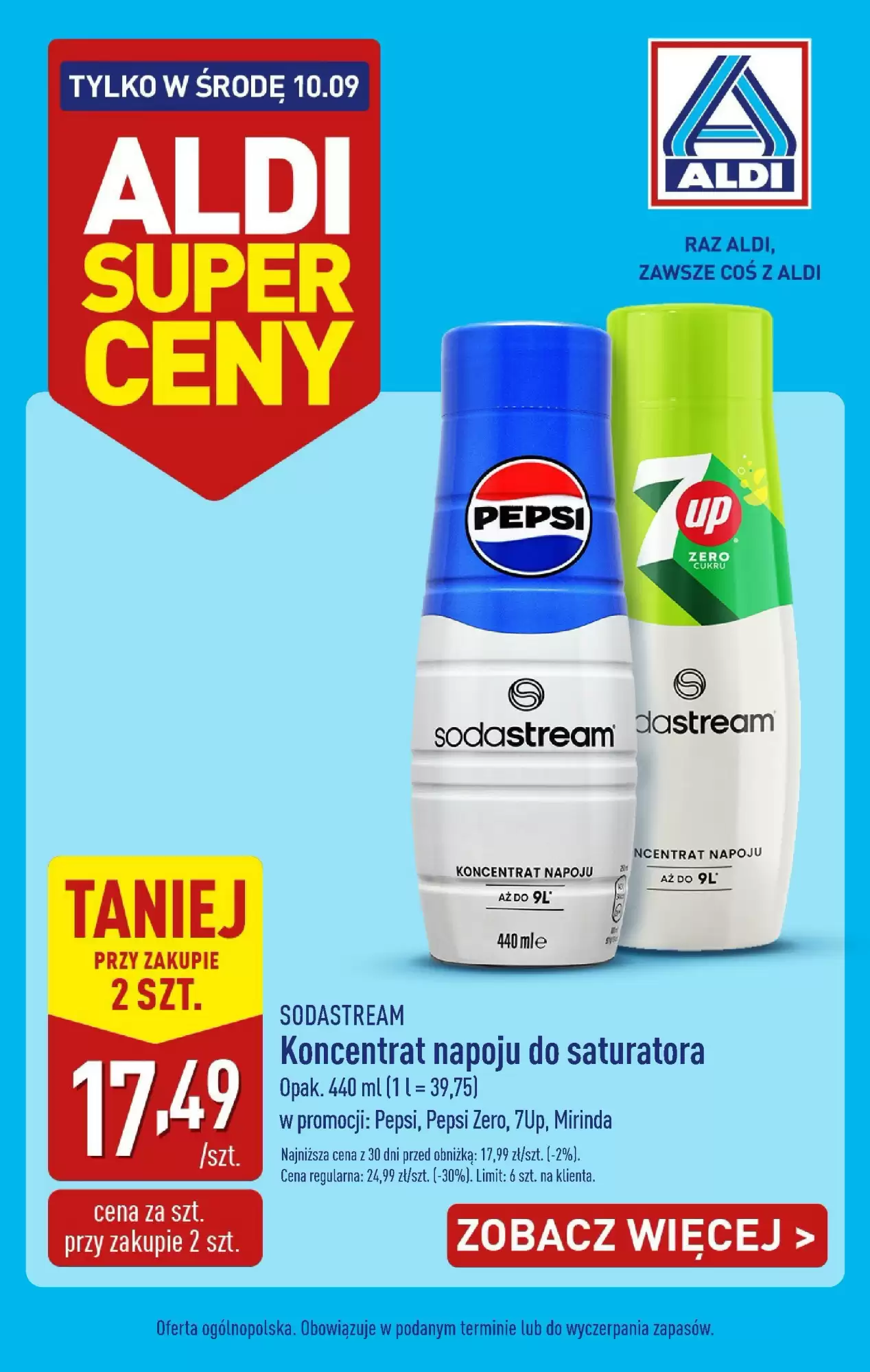 Aldi Gazetka 10.09.2025 - 10.09.2025