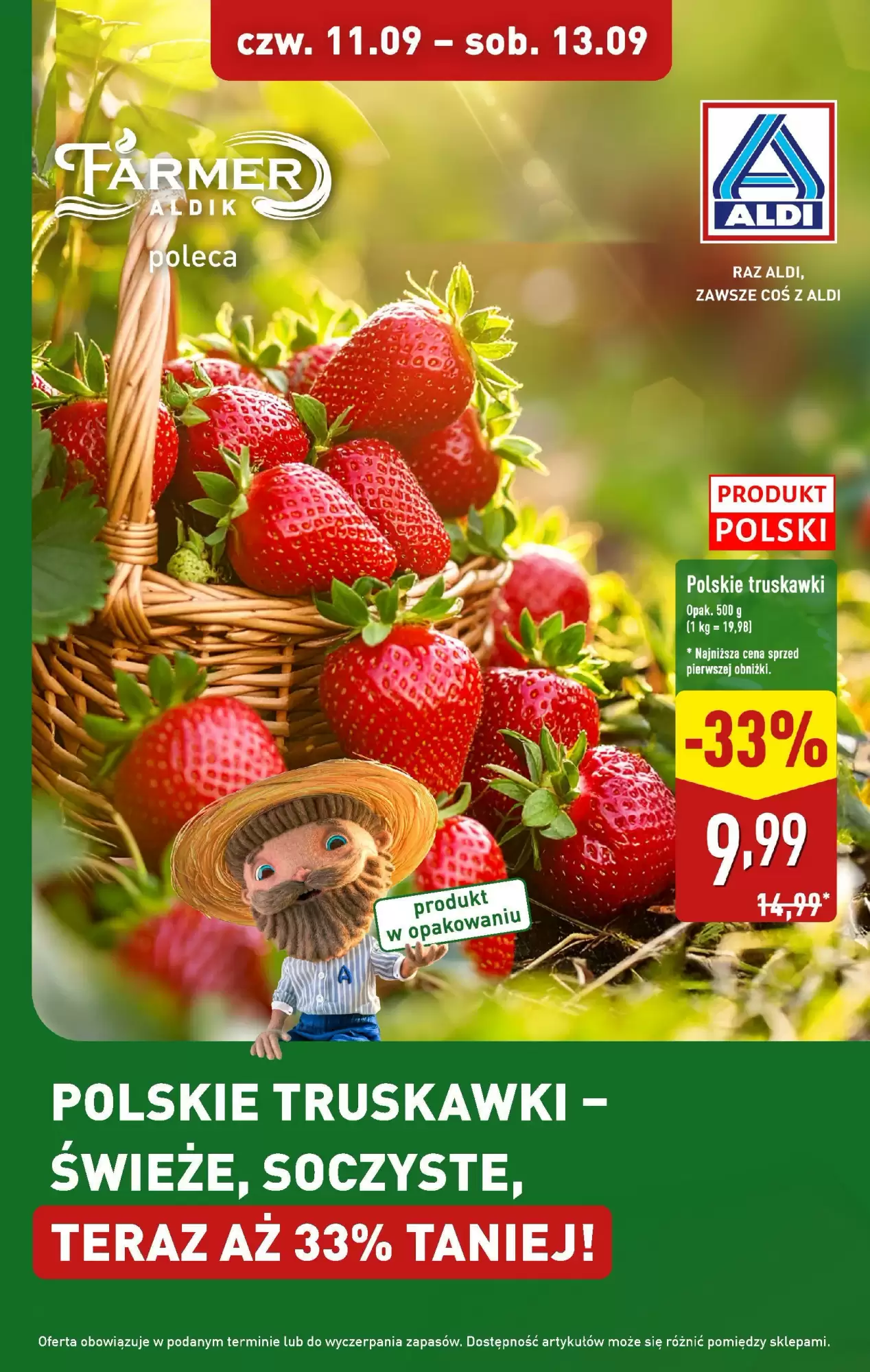 Aldi Gazetka 11.09.2025 - 13.09.2025