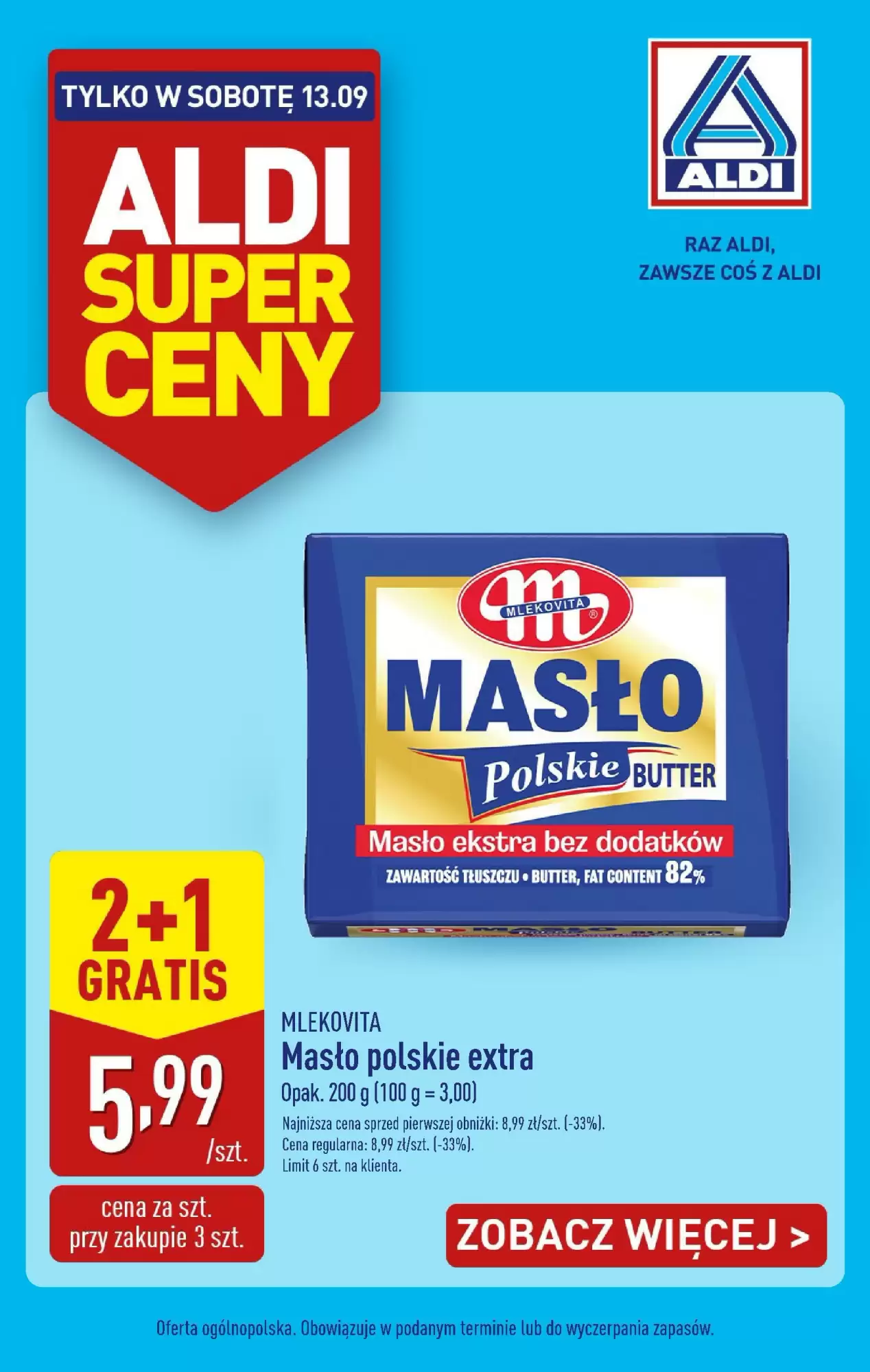 Aldi Gazetka 12.09.2025 - 13.09.2025