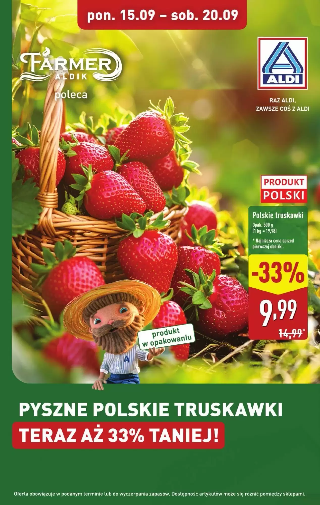 Aldi Gazetka 15.09.2025 - 20.09.2025