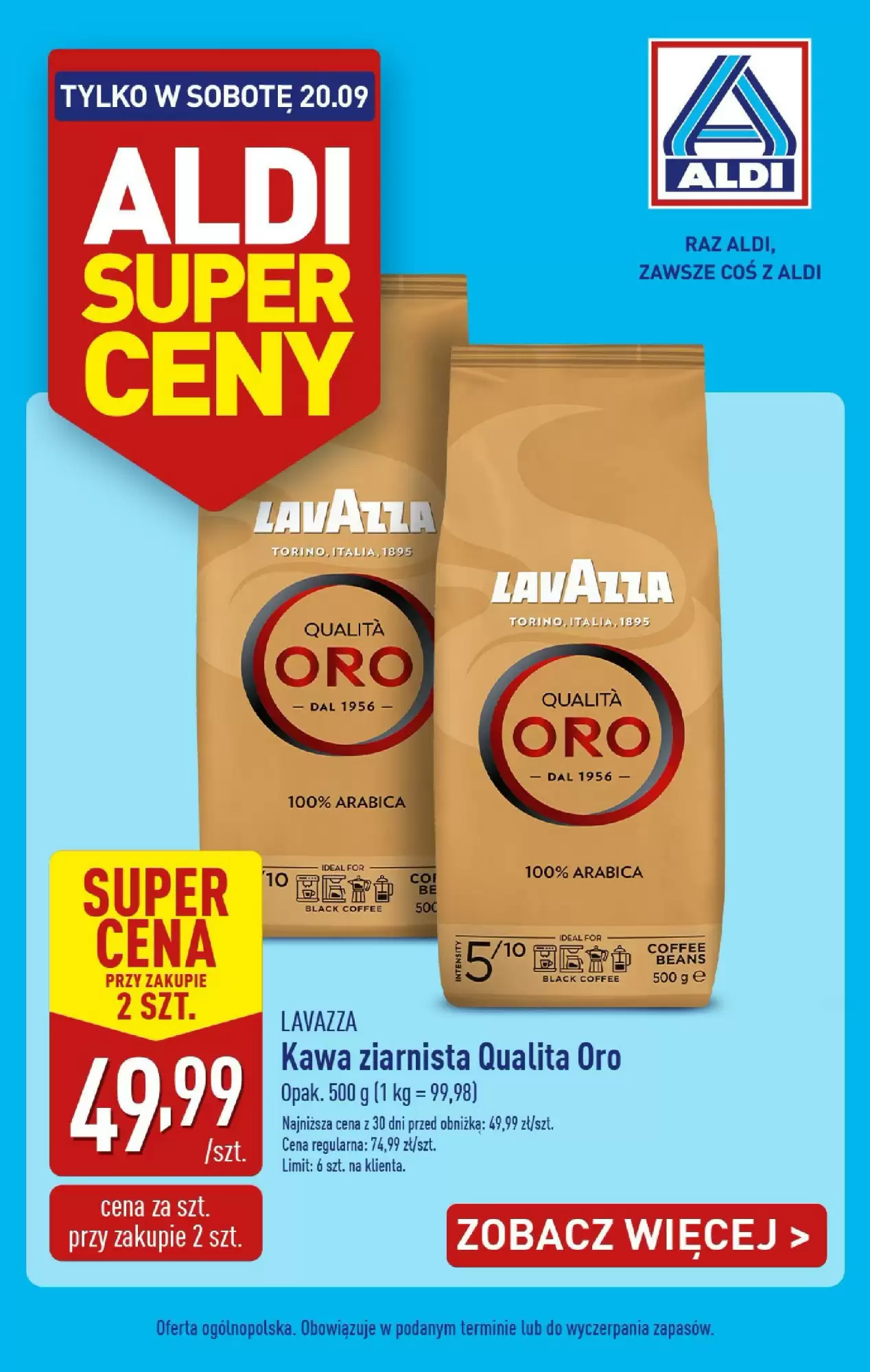 Aldi Gazetka 19.09.2025 - 20.09.2025