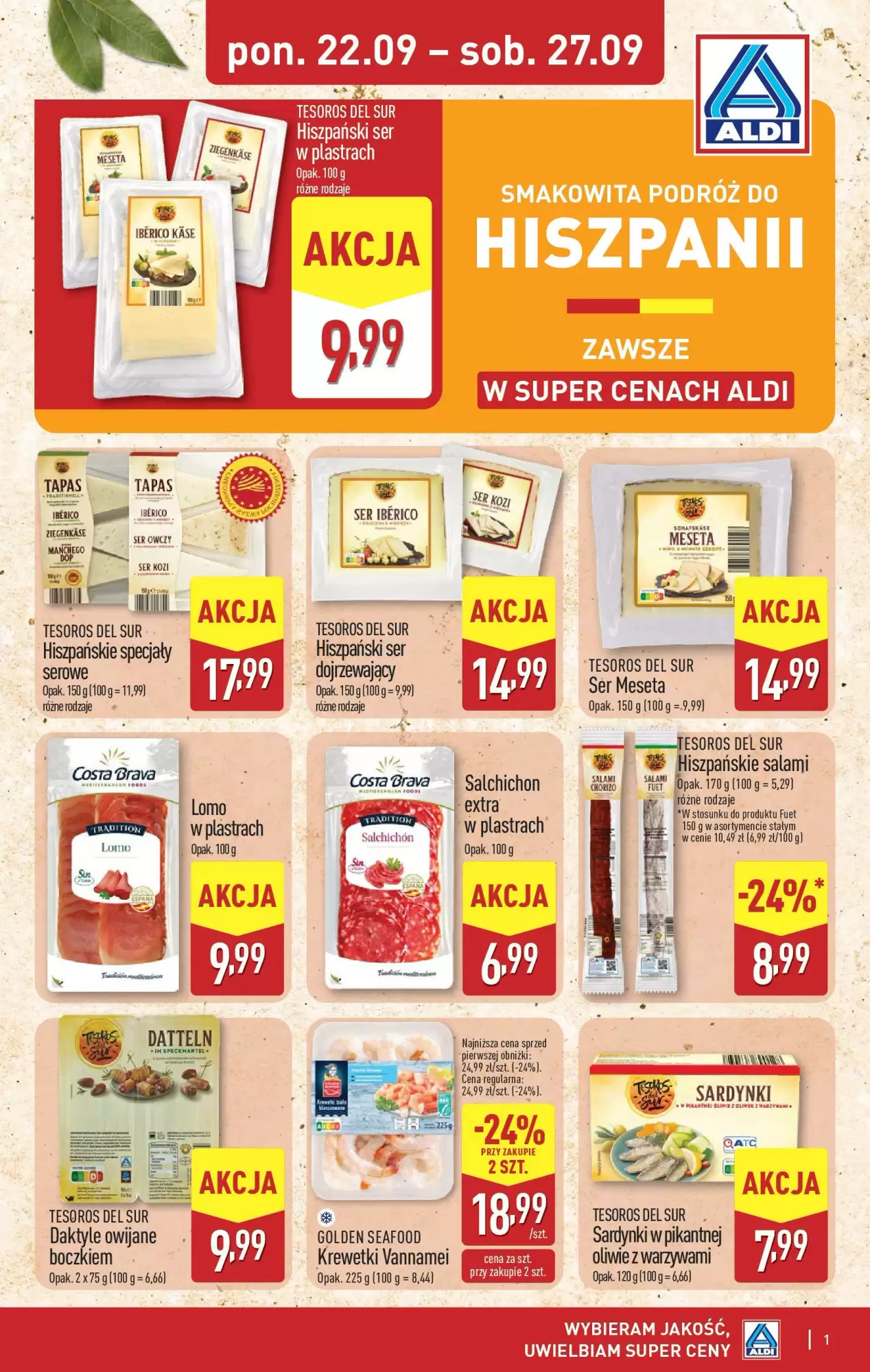 Aldi Gazetka 22.09.2025 - 27.09.2025
