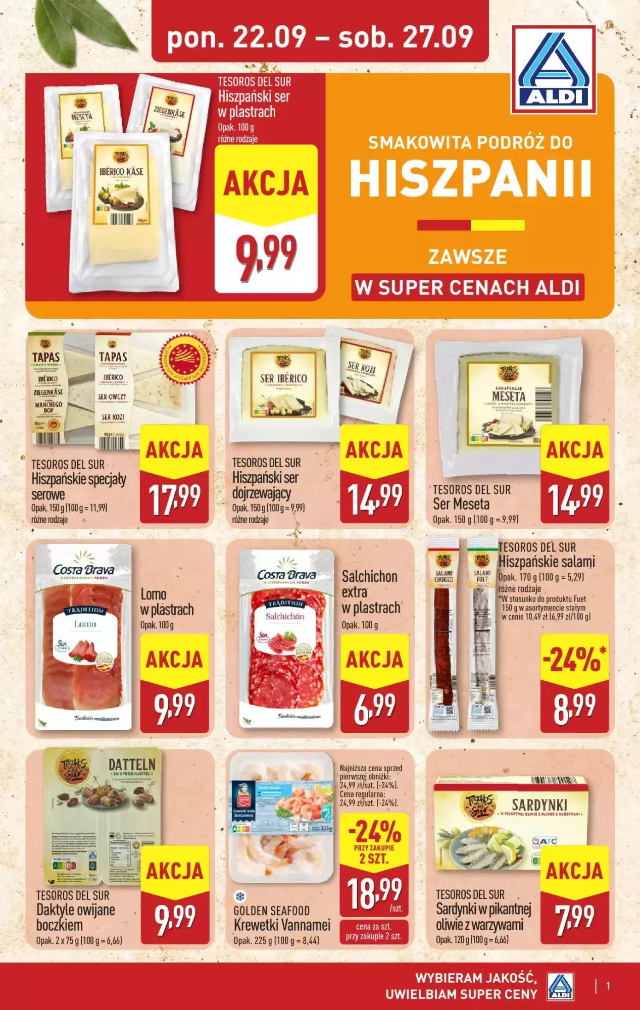 Aldi Gazetka 22.09.2025 - 27.09.2025