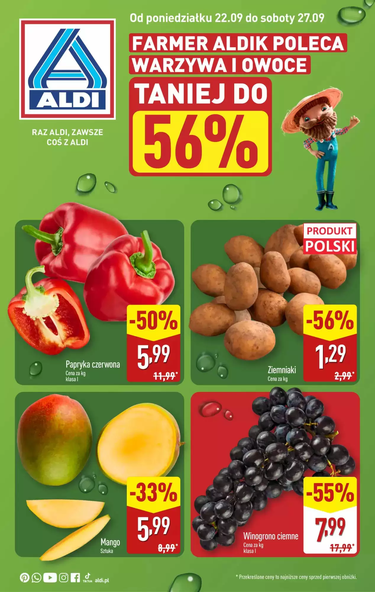 Aldi Gazetka 22.09.2025 - 27.09.2025