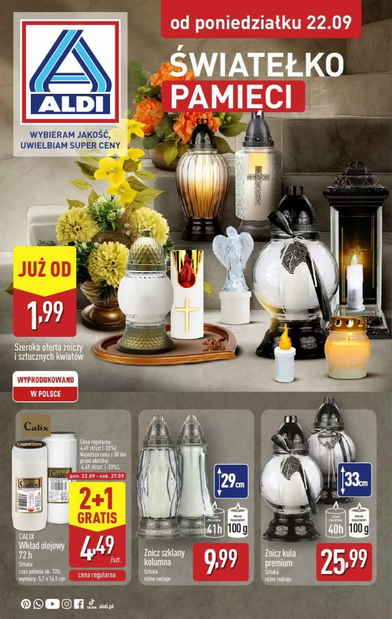 Aldi Gazetka 22.09.2025 - 27.09.2025