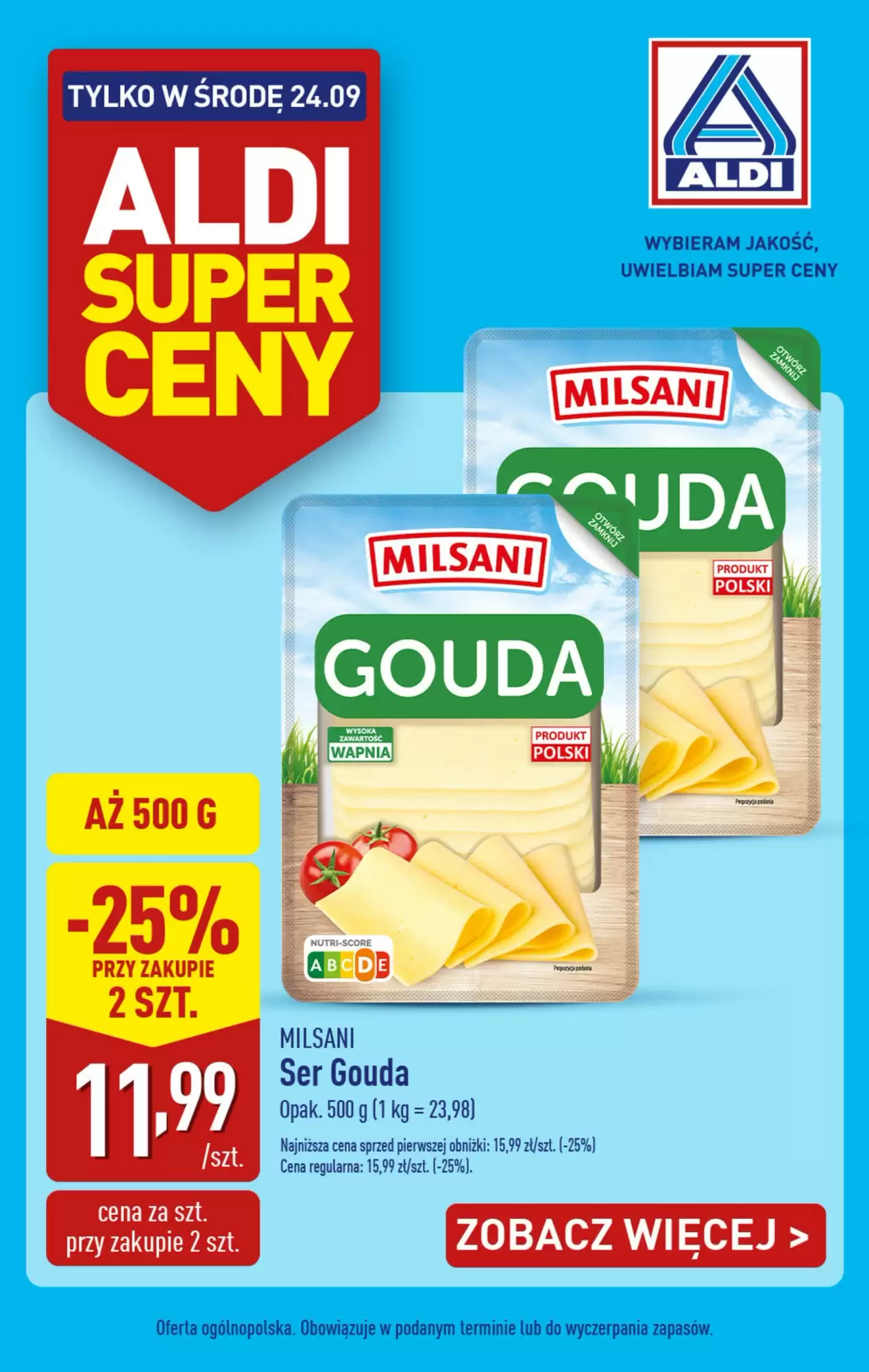 Aldi Gazetka 24.09.2025 - 24.09.2025