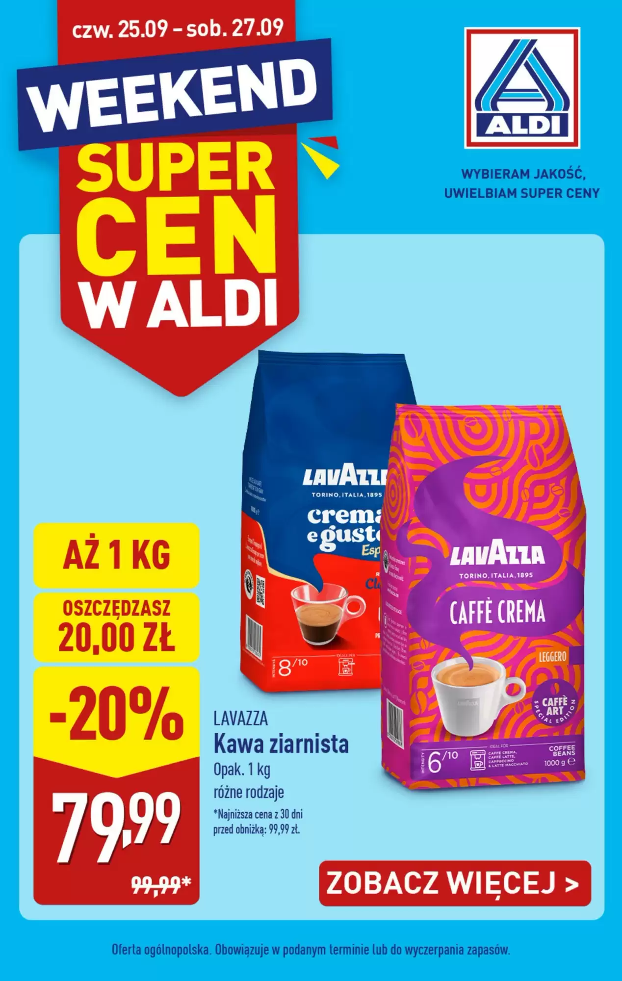 Aldi Gazetka 25.09.2025 - 27.09.2025