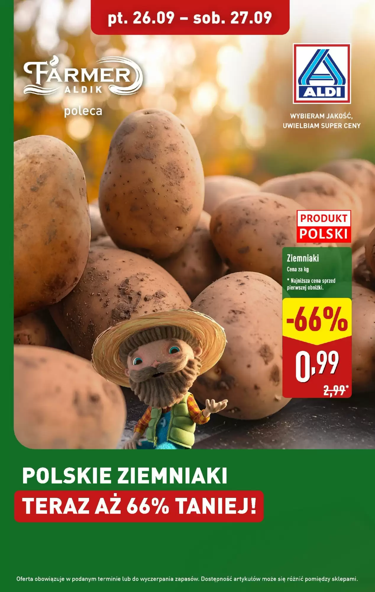 Aldi Gazetka 26.09.2025 - 27.09.2025