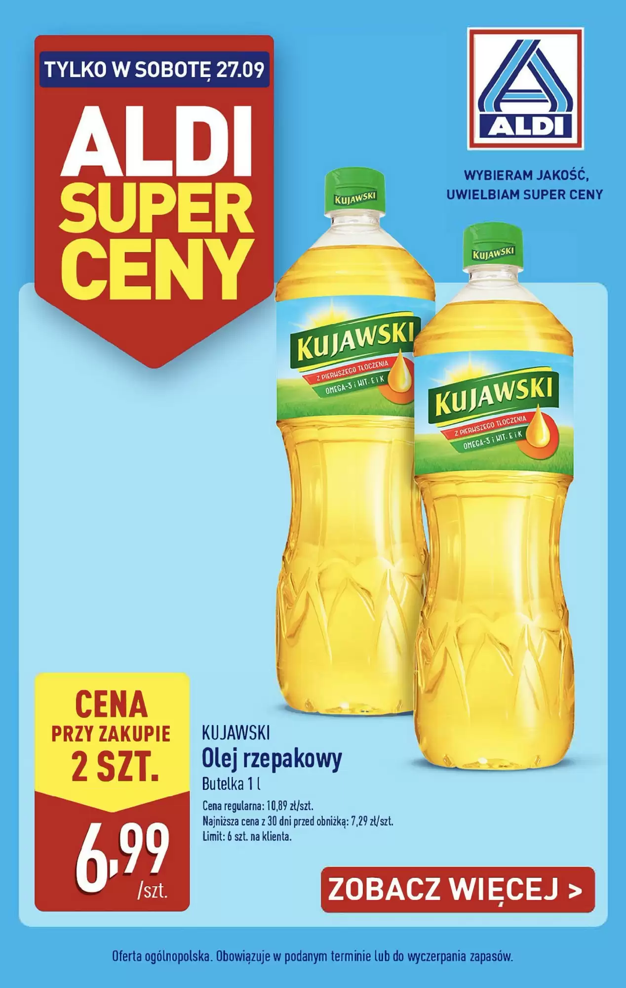 Aldi Gazetka 27.09.2025 - 27.09.2025