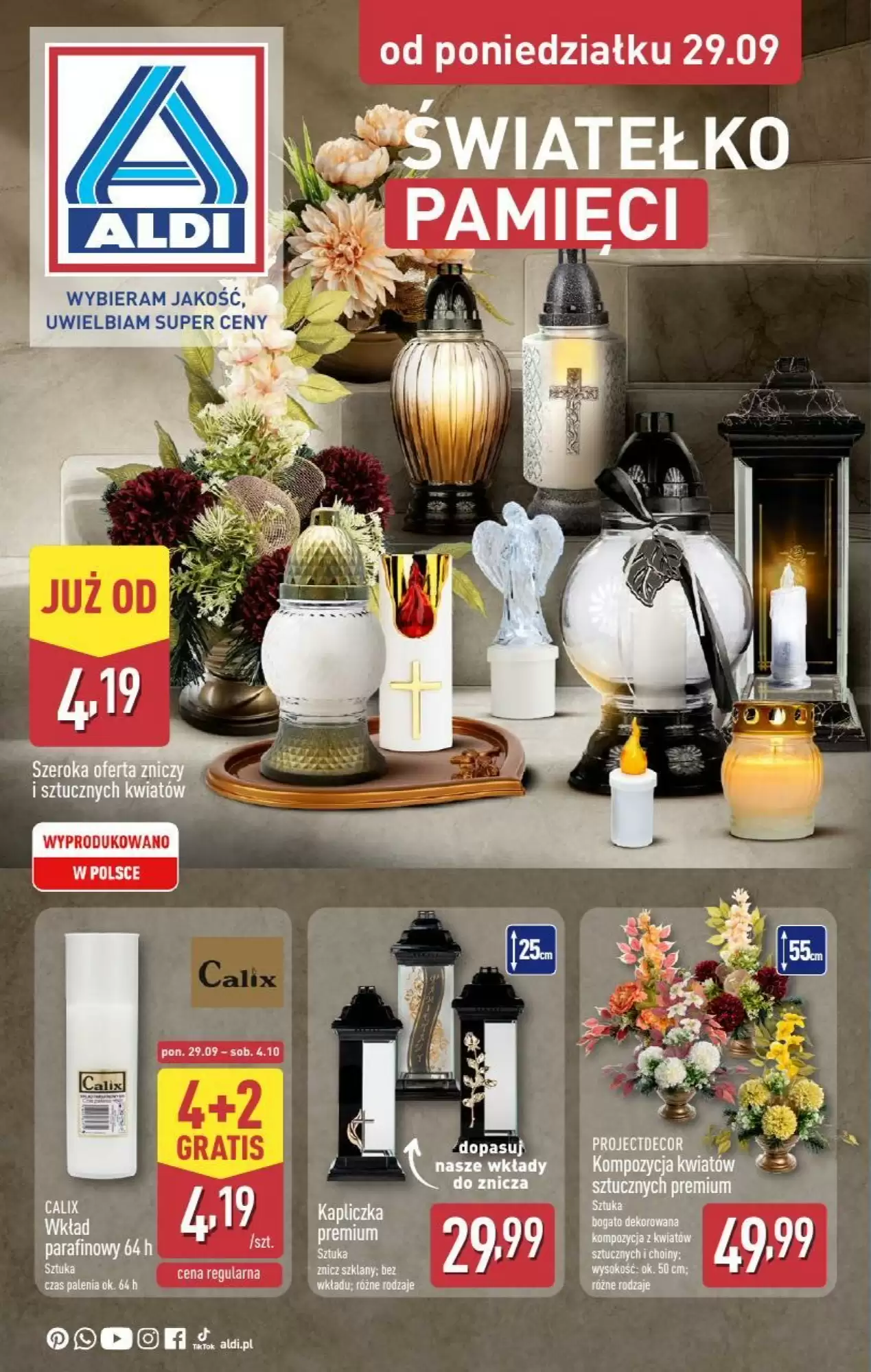 Aldi Gazetka 29.09.2025 - 04.10.2025