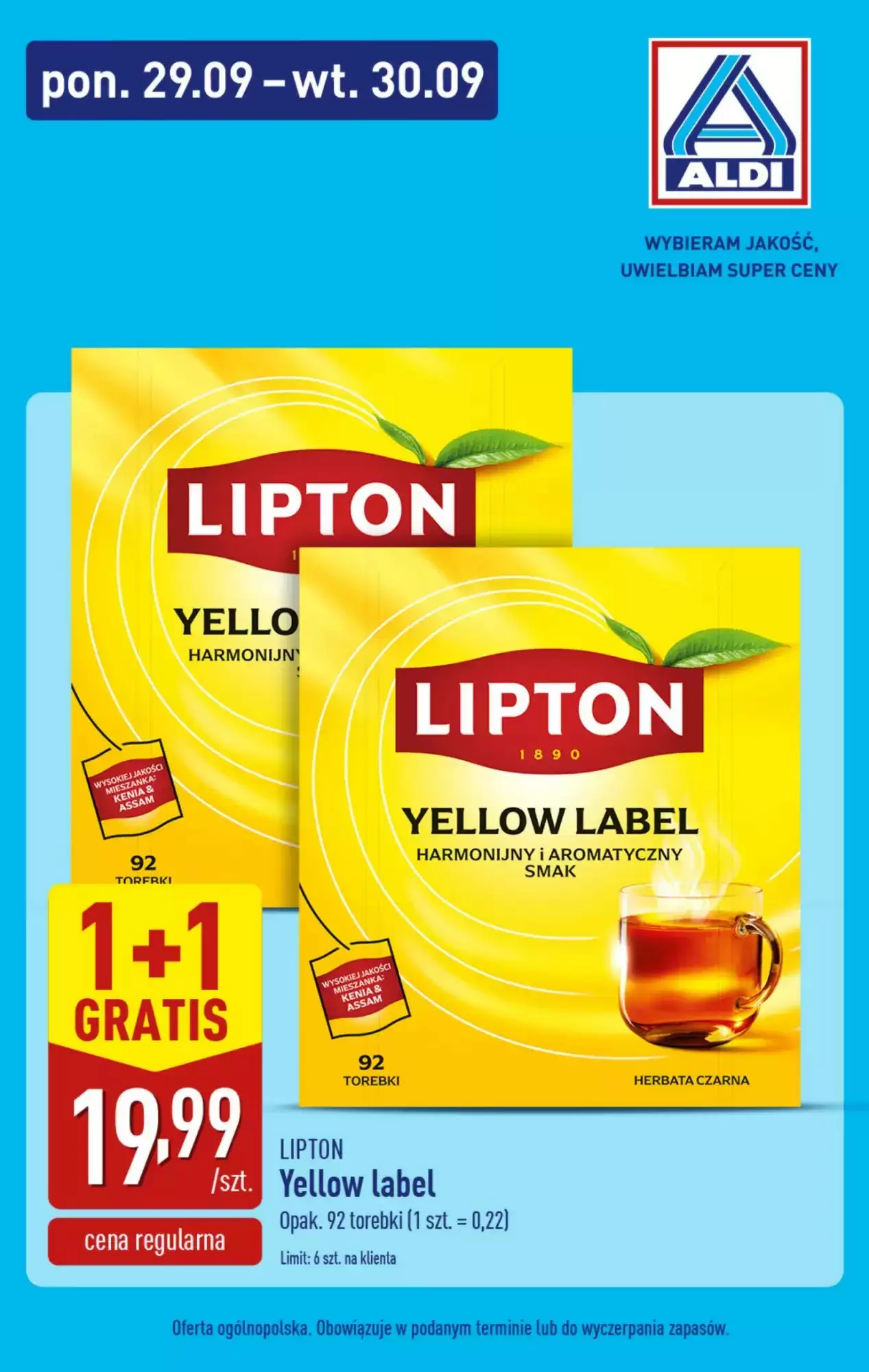 Aldi Gazetka 29.09.2025 - 30.09.2025
