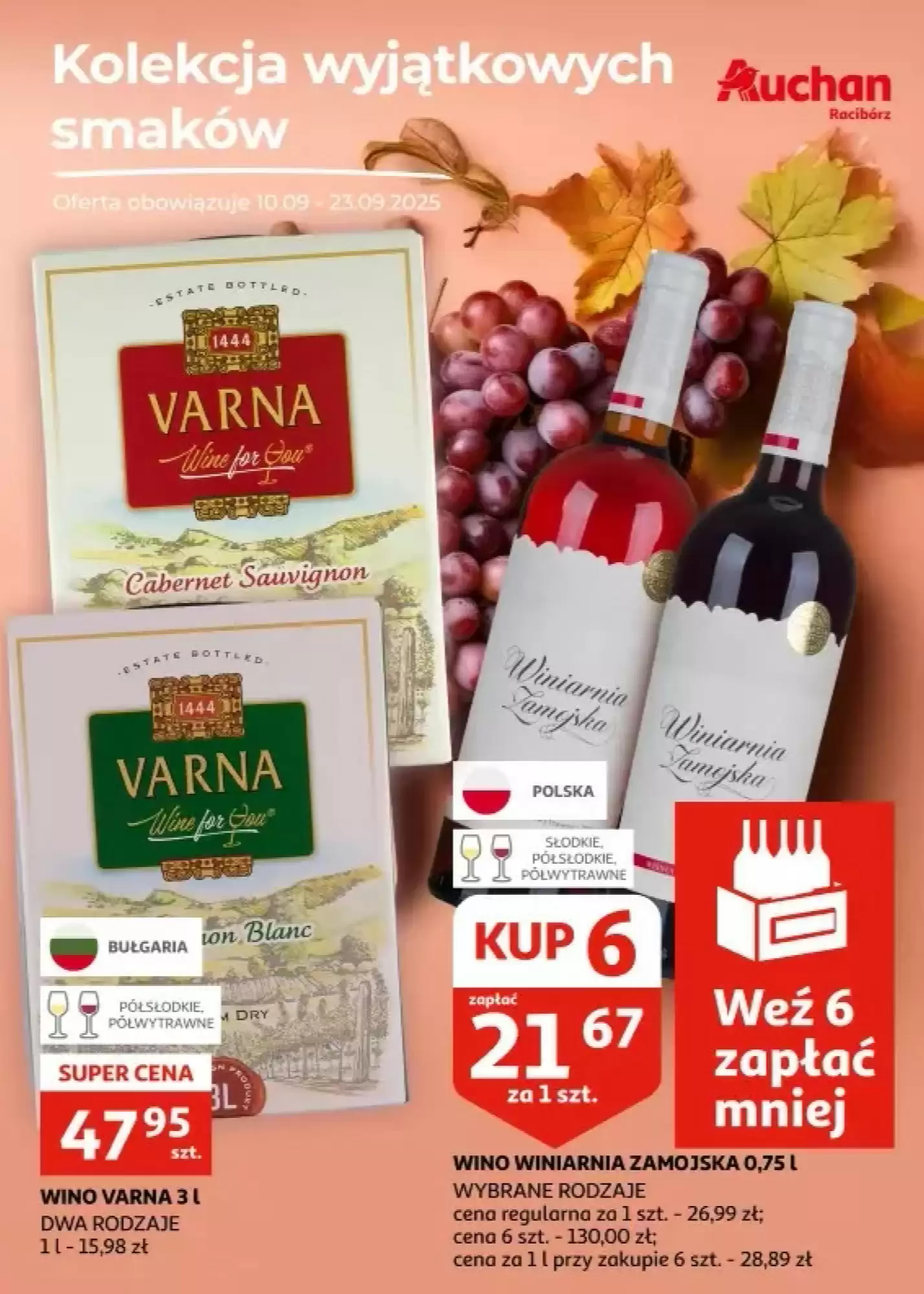 Auchan Gazetka 10.09.2025 - 23.09.2025