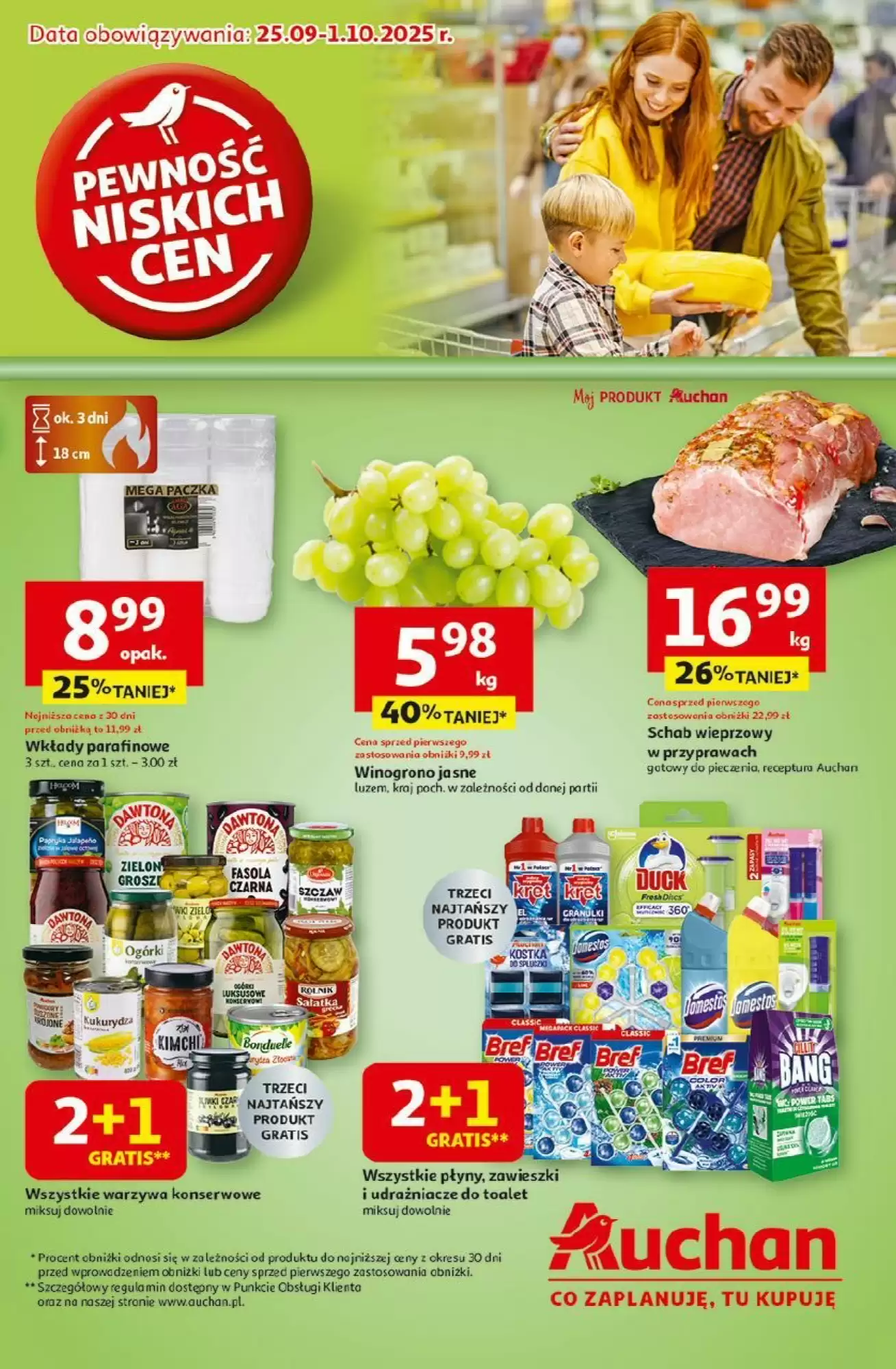 Auchan Gazetka 25.09.2025 - 01.10.2025