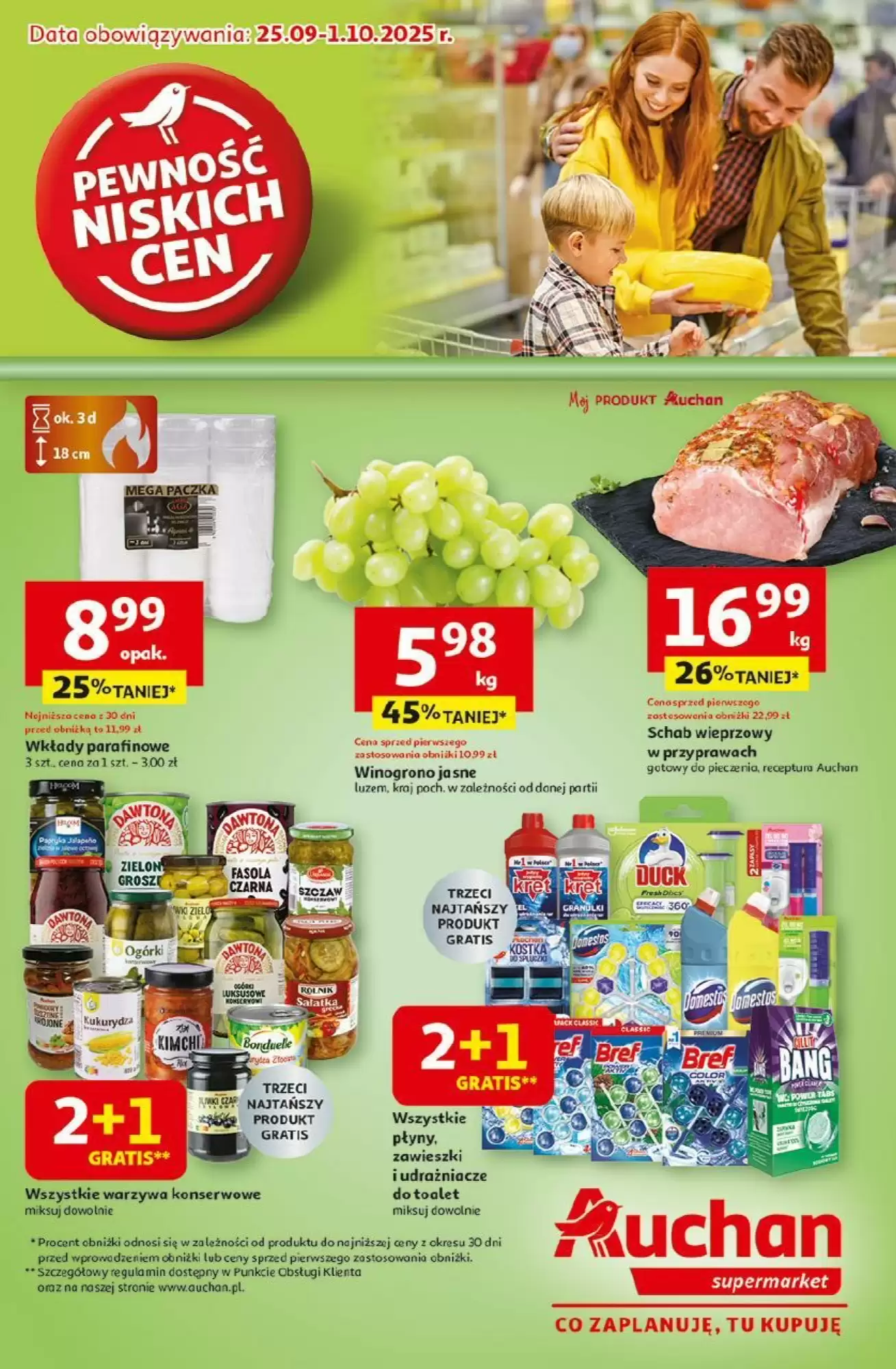 Auchan Gazetka 25.09.2025 - 01.10.2025