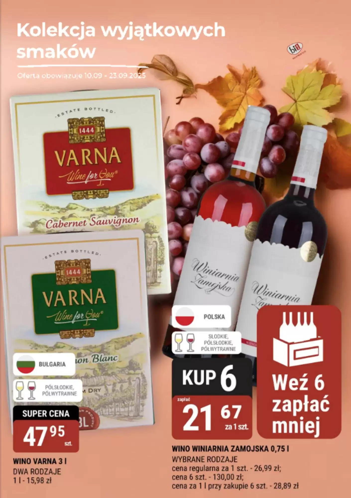 Bi1 Gazetka 10.09.2025 - 23.09.2025