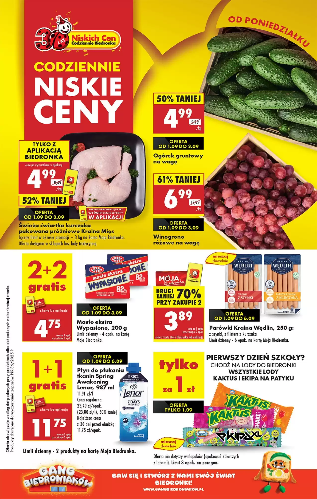 Biedronka Gazetka 01.09.2025 - 06.09.2025