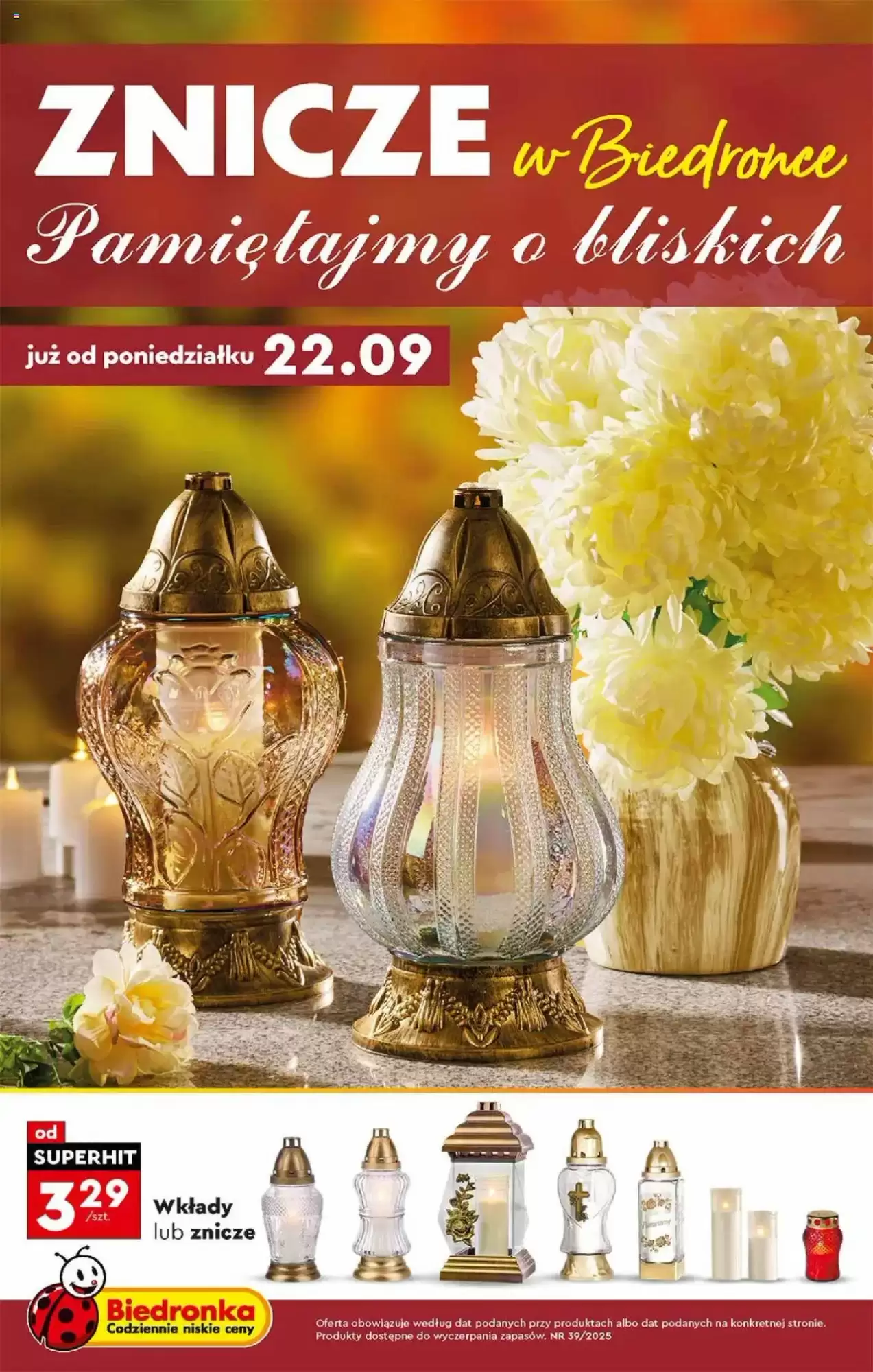 Biedronka Gazetka 22.09.2025 - 01.11.2025
