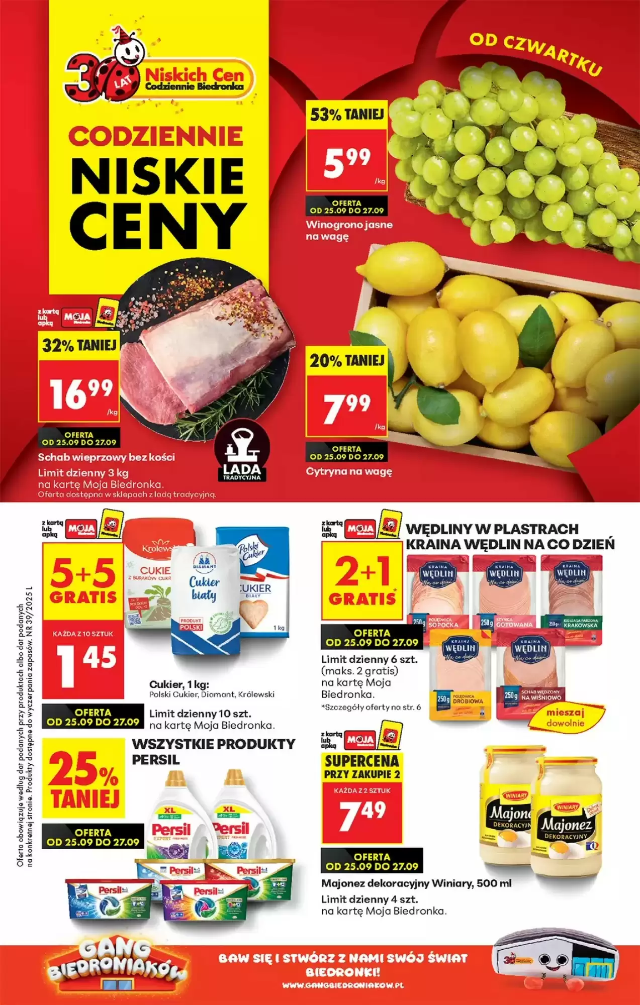 Biedronka Gazetka 25.09.2025 - 27.09.2025