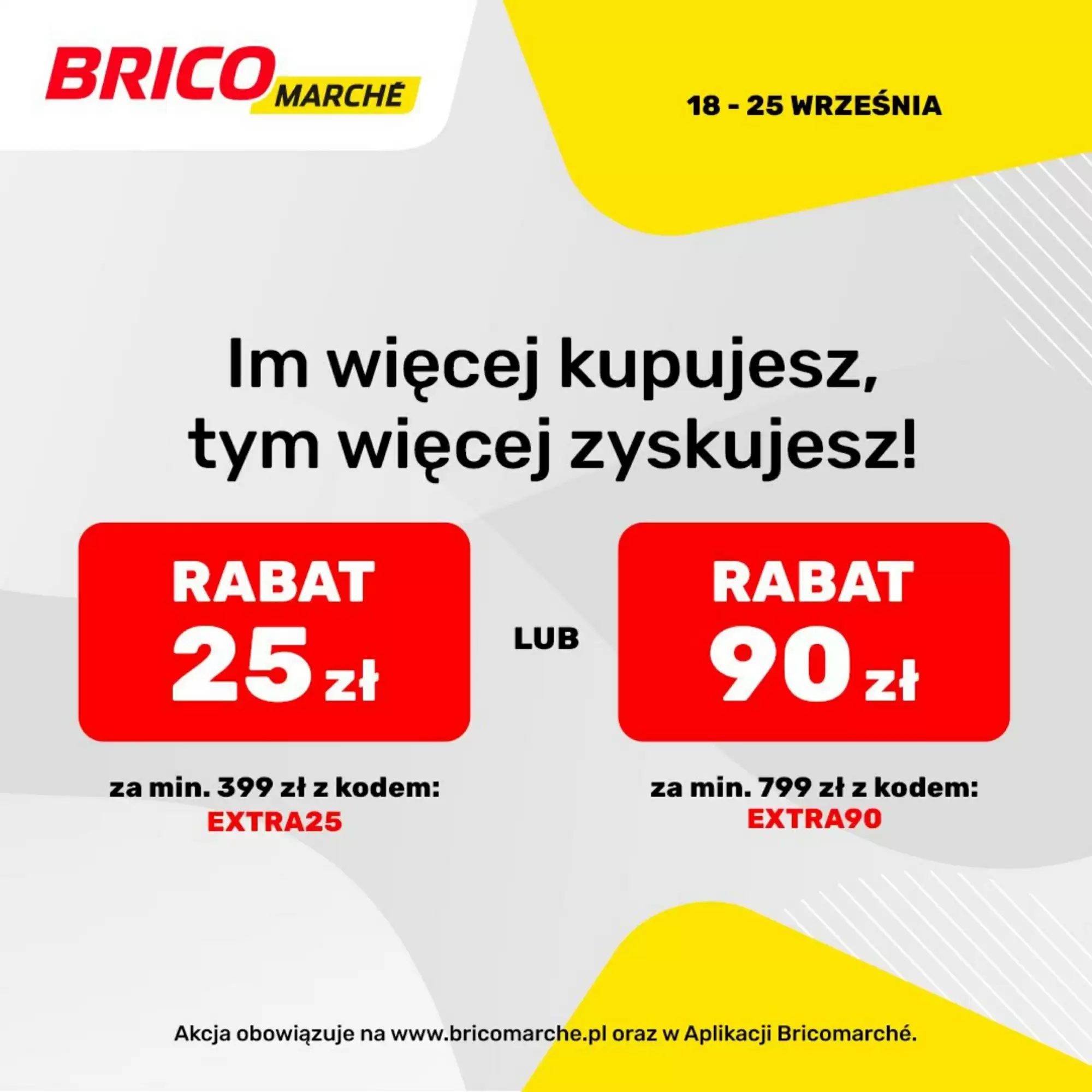 Bricomarche Gazetka 21.09.2025 - 25.09.2025