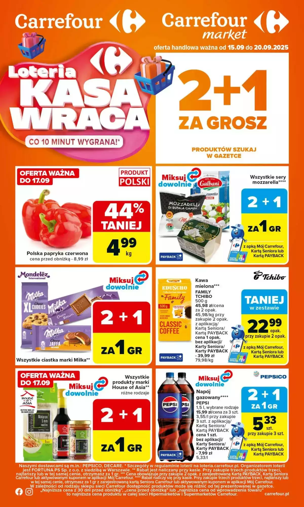 Carrefour Gazetka 15.09.2025 - 20.09.2025