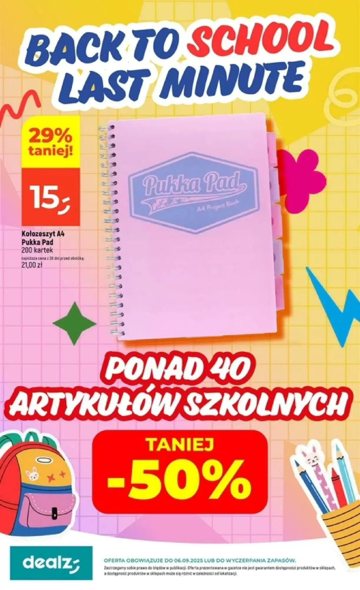 Dealz Gazetka 31.08.2025 - 06.09.2025