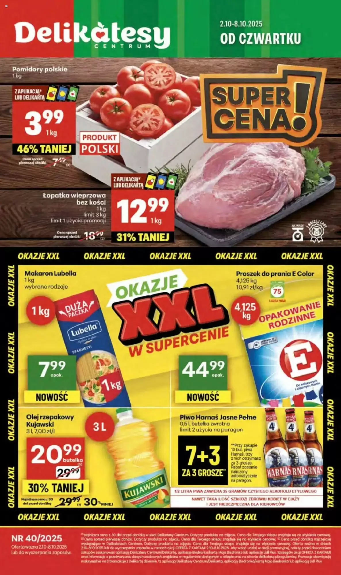 Delikatesy Centrum Gazetka 02.10.2025 - 08.10.2025