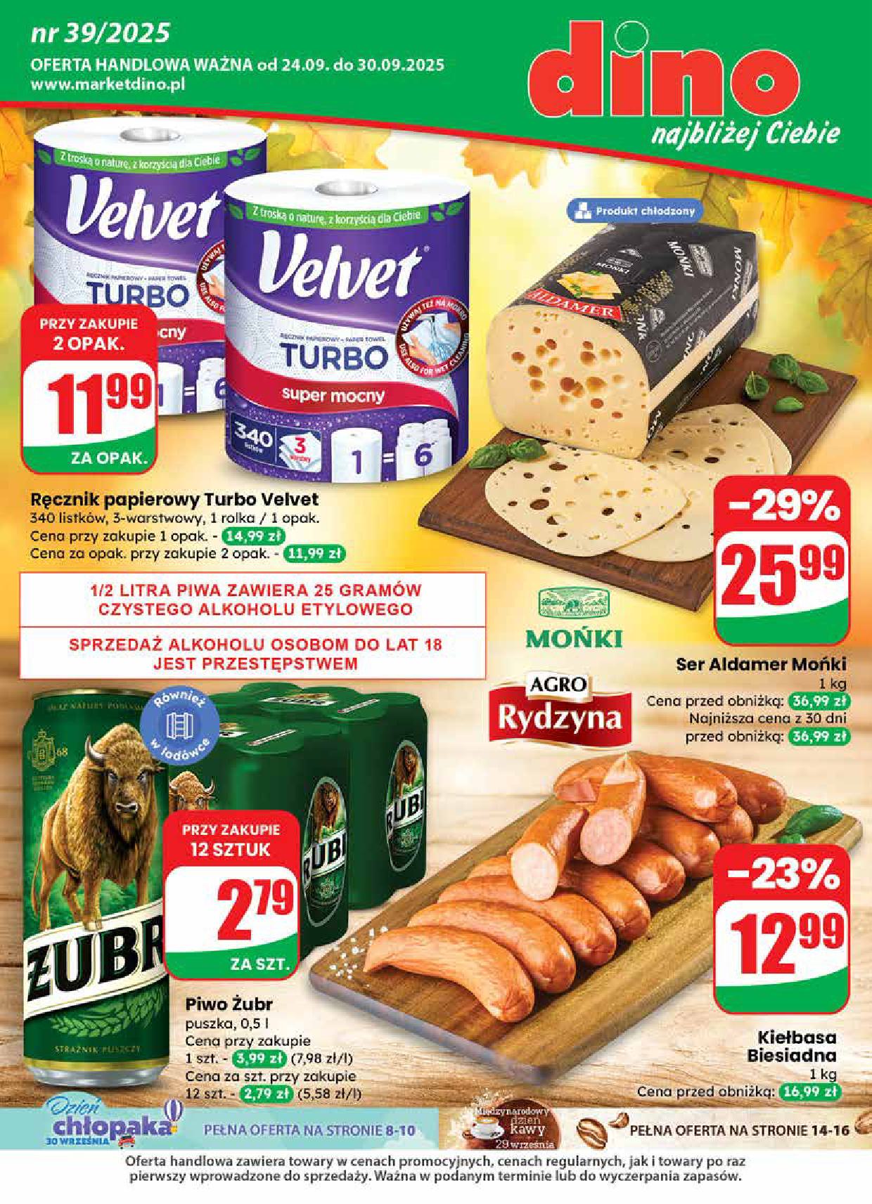Gazetka Dino od 24.09.2025 do 30.09.2025
