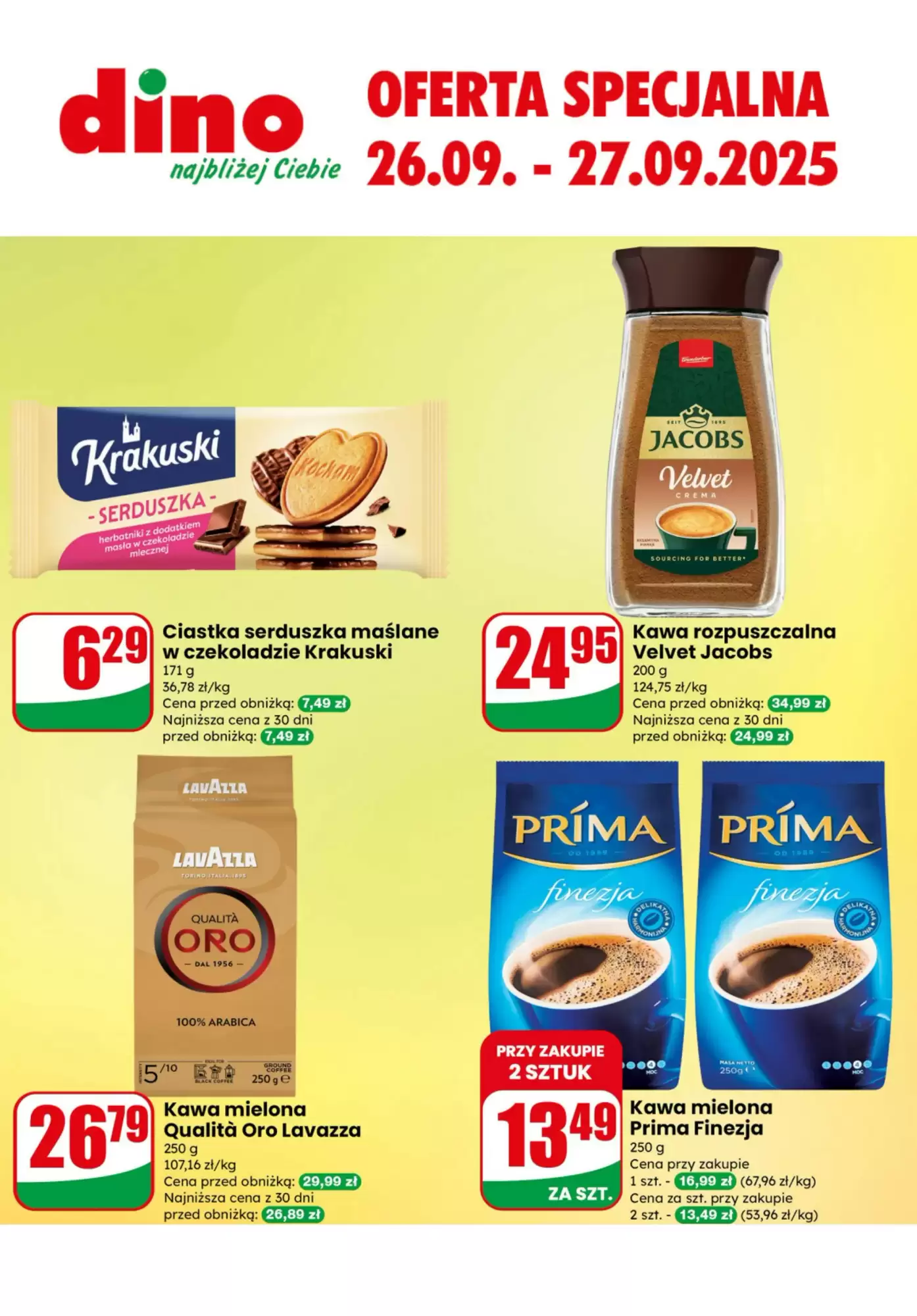 Dino Gazetka 26.09.2025 - 27.09.2025