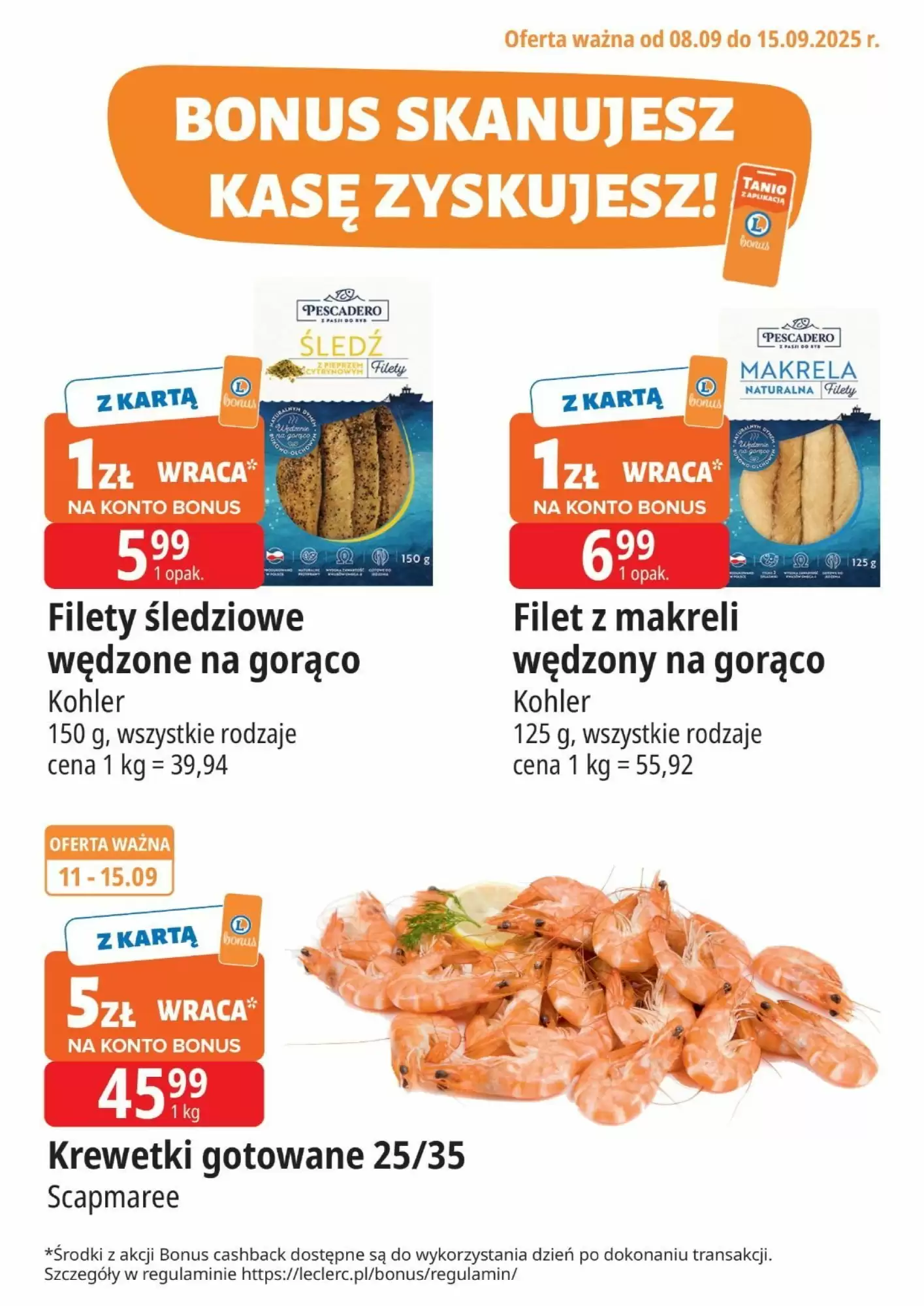 E.Leclerc Gazetka 08.09.2025 - 15.09.2025