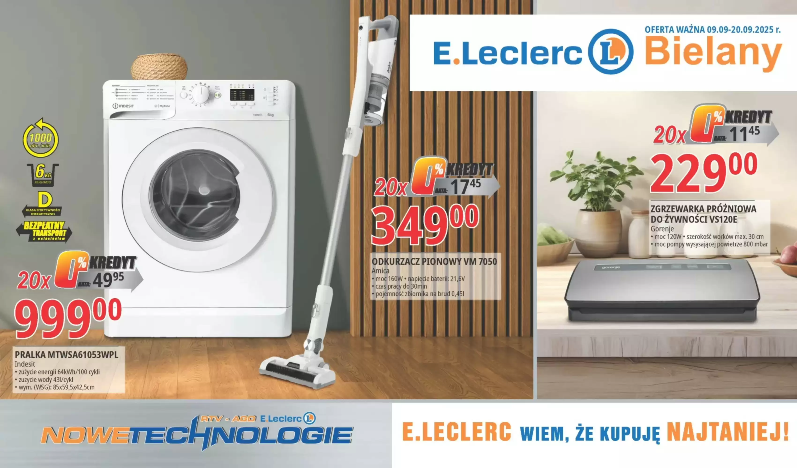E.Leclerc Gazetka 09.09.2025 - 20.09.2025
