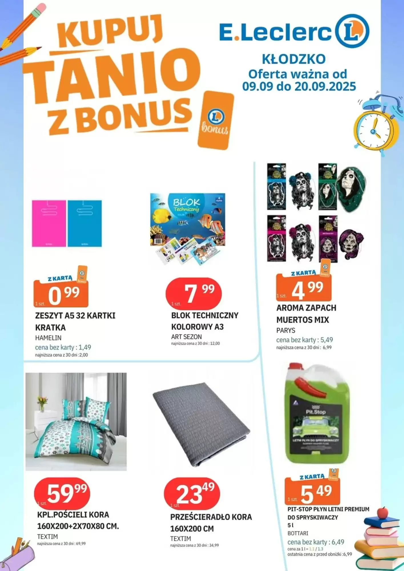 E.Leclerc Gazetka 09.09.2025 - 20.09.2025
