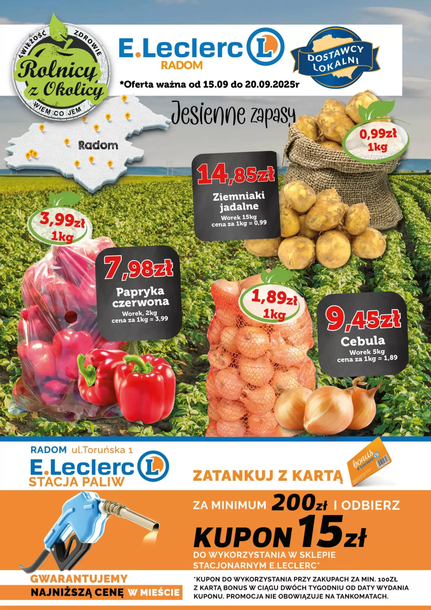 E.Leclerc Gazetka 15.09.2025 - 20.09.2025
