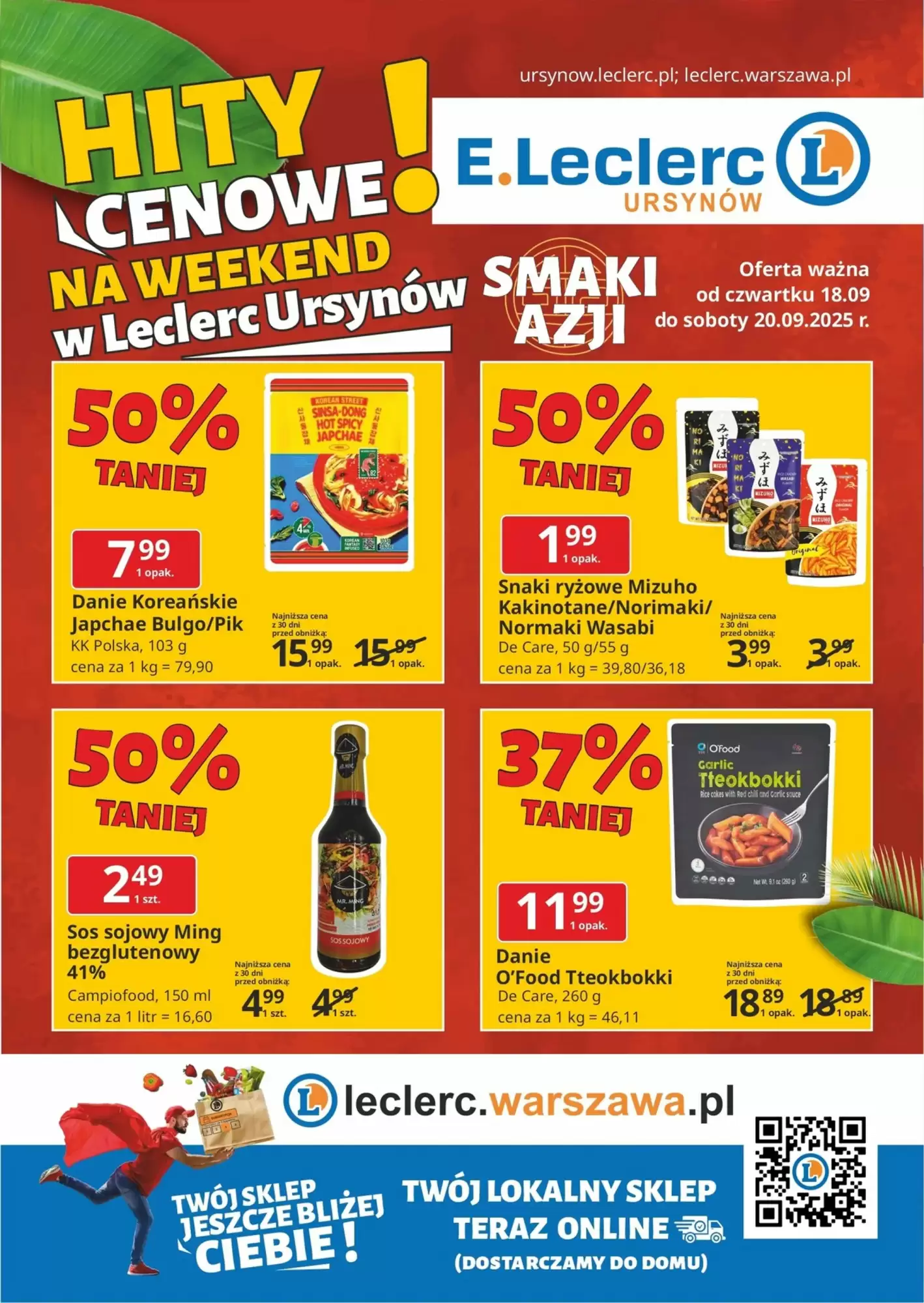 E.Leclerc Gazetka 18.09.2025 - 20.09.2025