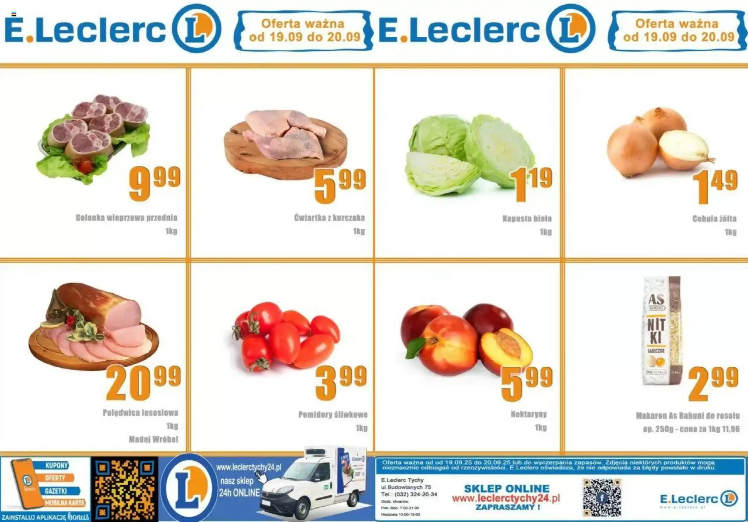 E.Leclerc Gazetka 19.09.2025 - 20.09.2025