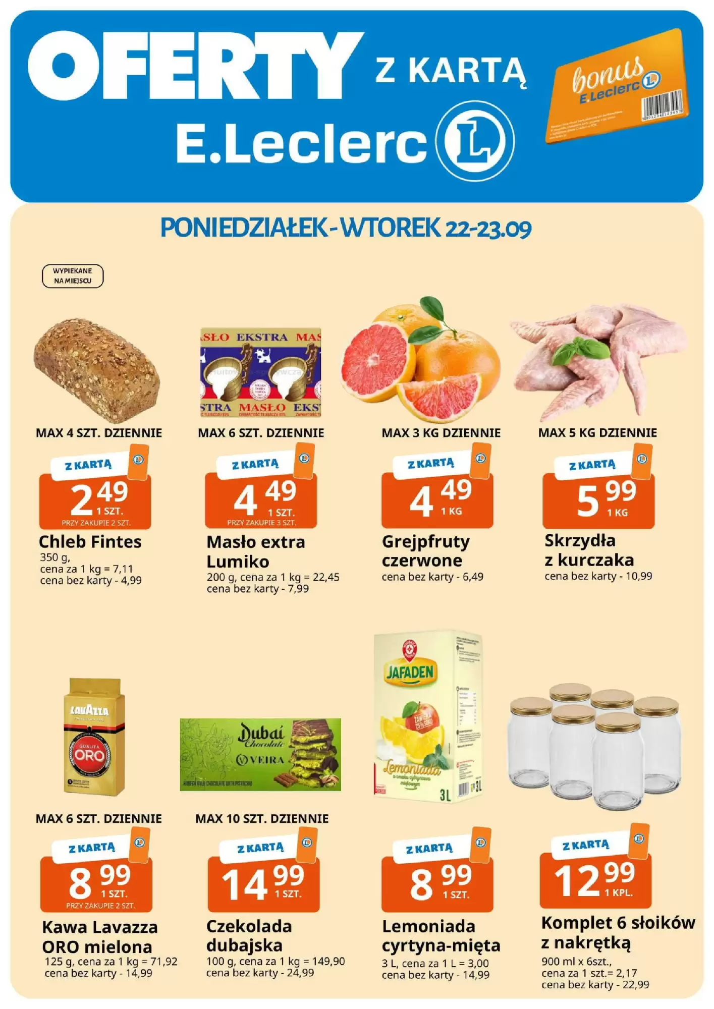 E.Leclerc Gazetka 22.09.2025 - 23.09.2025