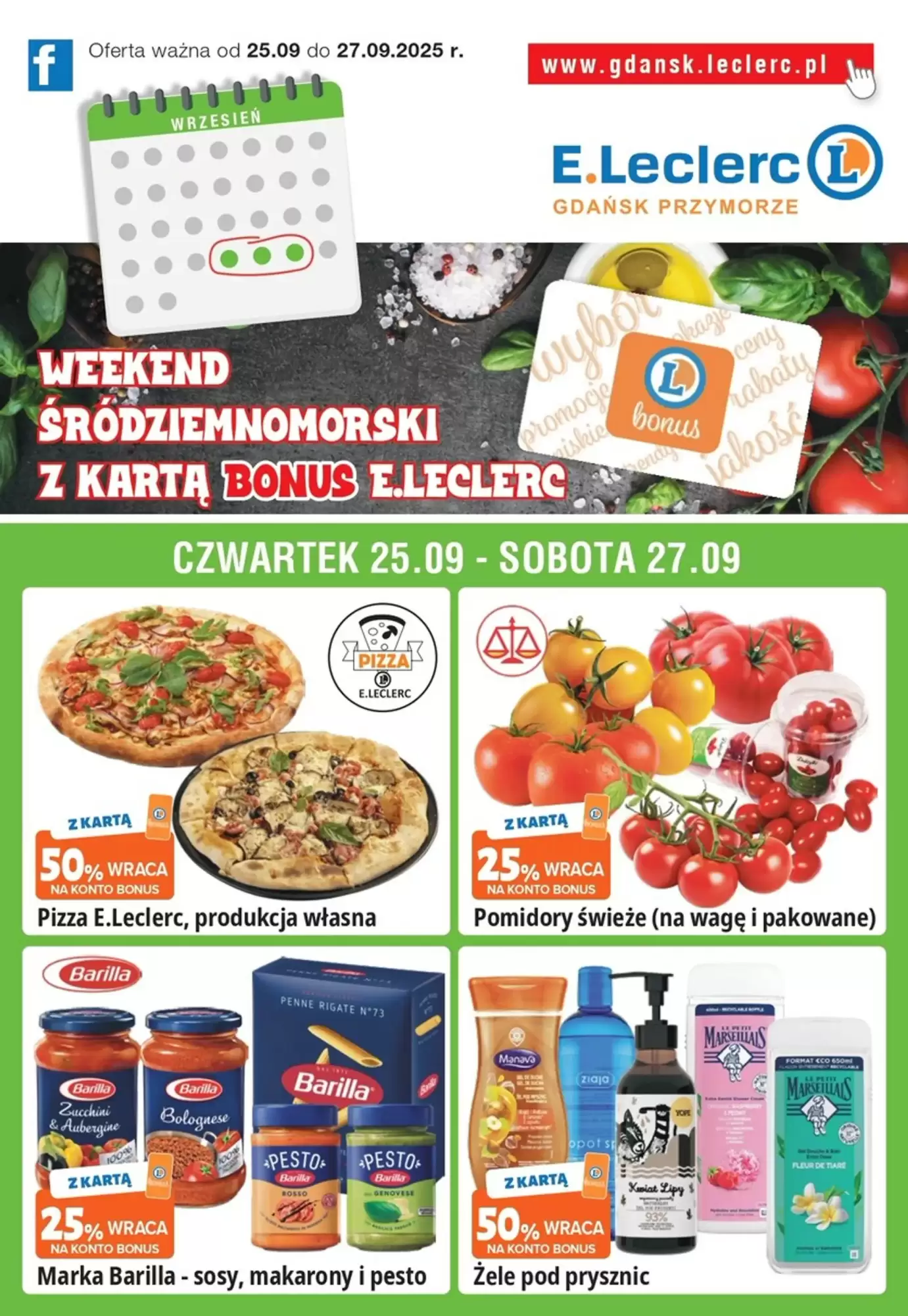 E.Leclerc Gazetka 25.09.2025 - 27.09.2025