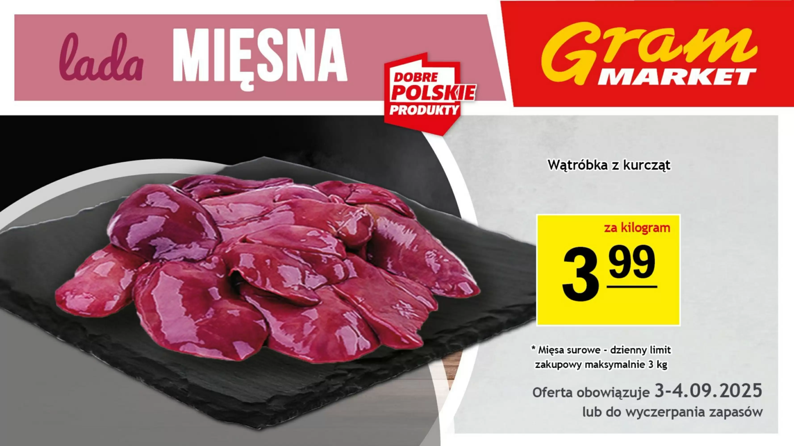 Gram Market Gazetka 03.09.2025 - 09.09.2025